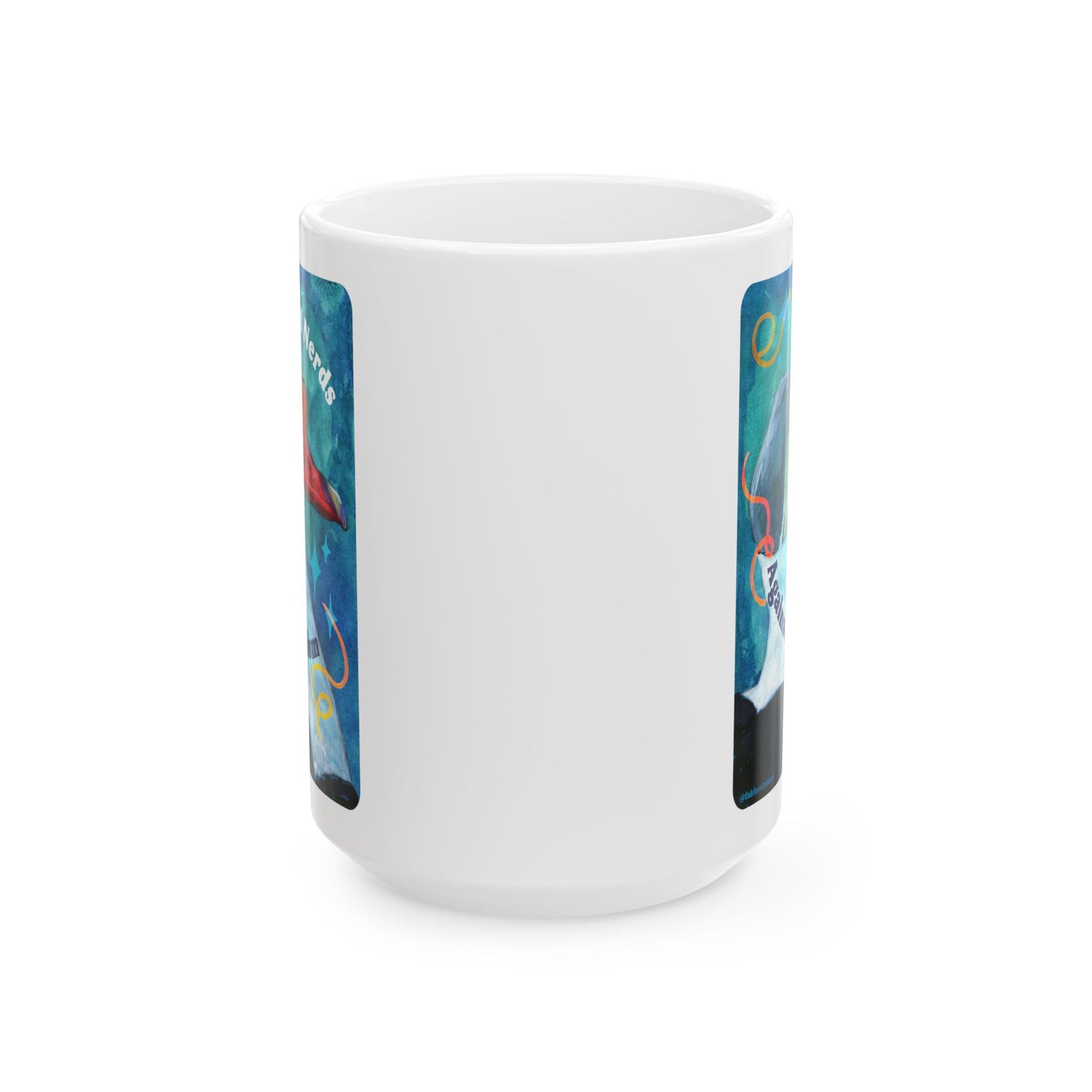 Bird Nerds Against Fascism: Feminist Mug