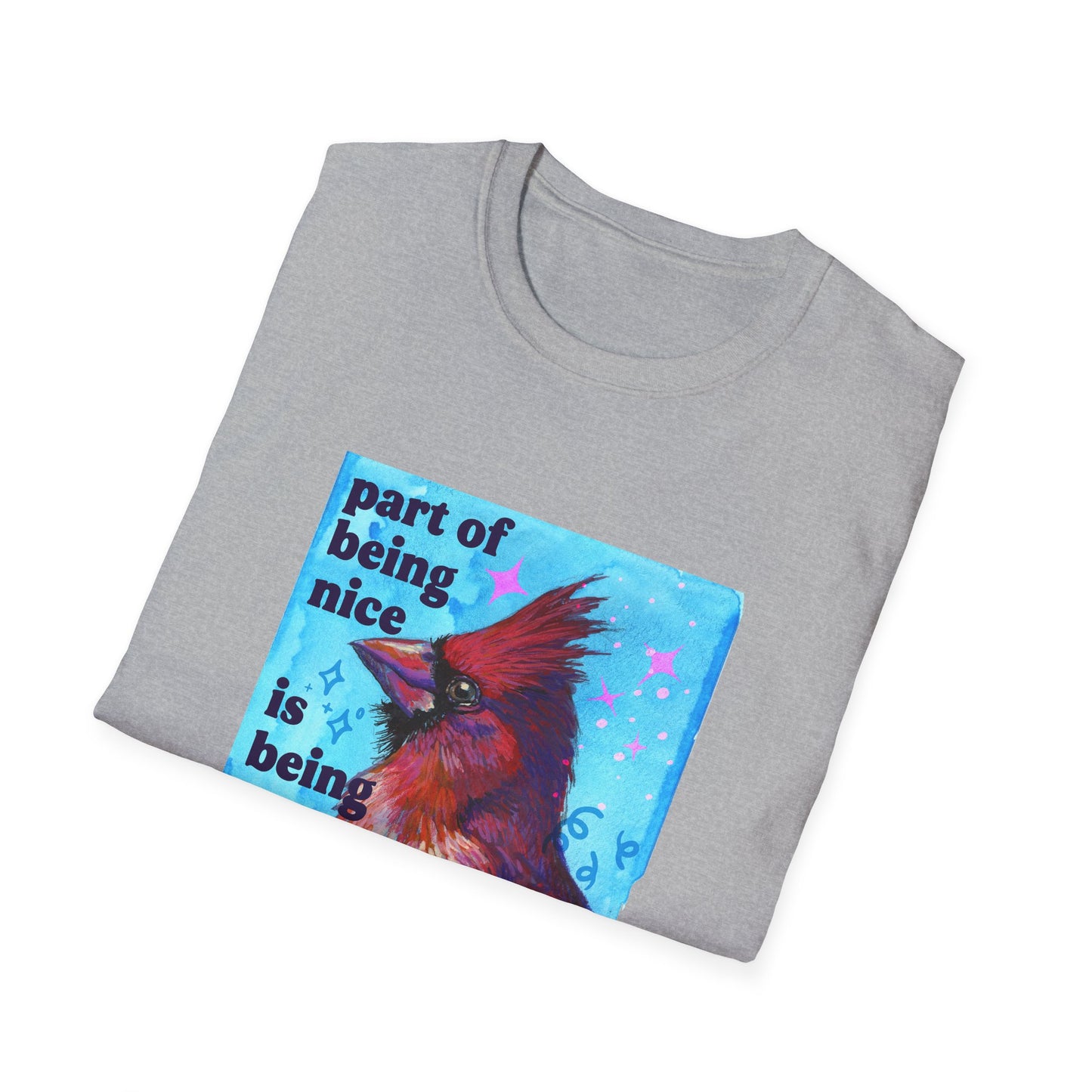 Part of Being Nice is Being Mean to Fascists: feminist shirt