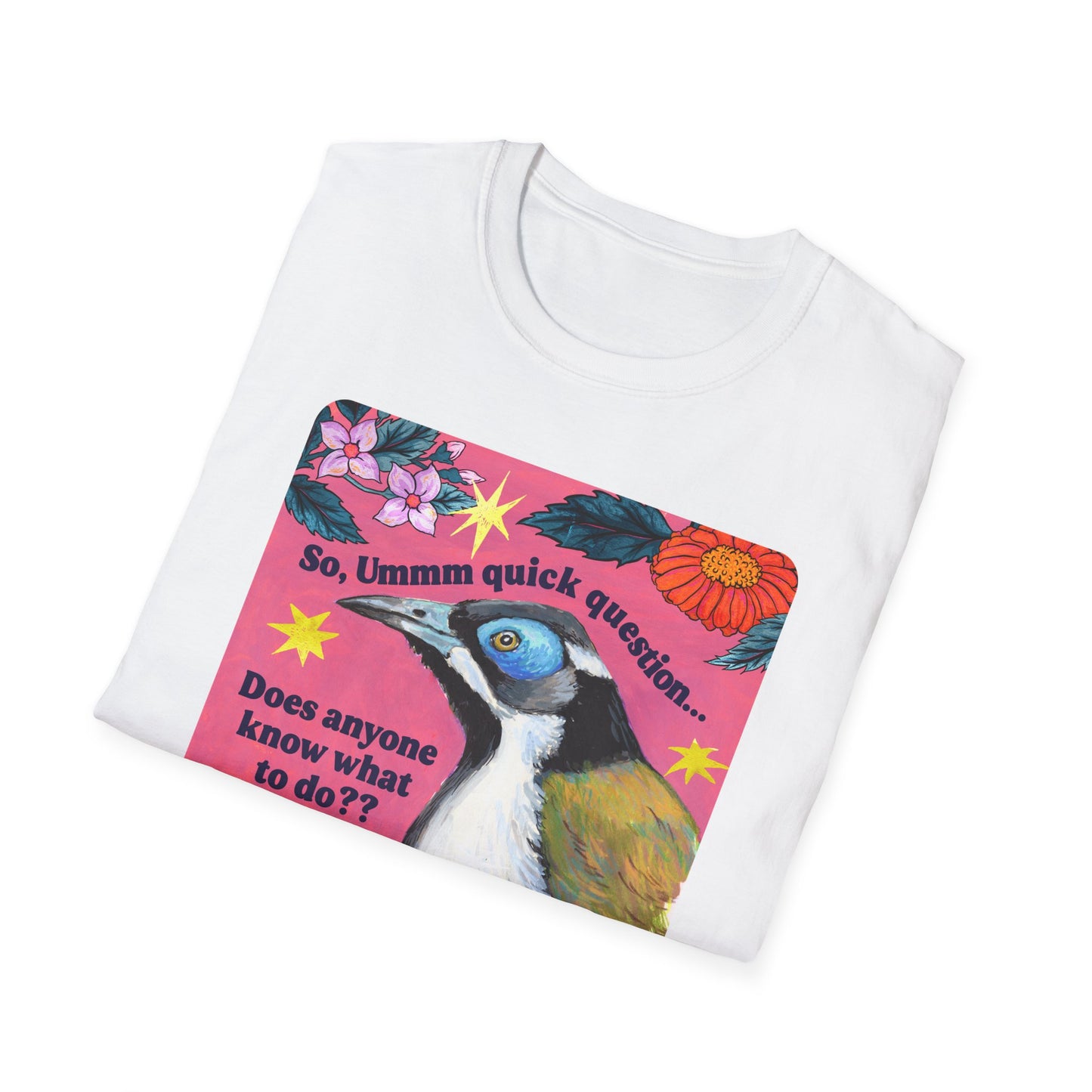 So, Ummm quick question... Does anyone know what do to?? Like, uh, in general: feminist shirt