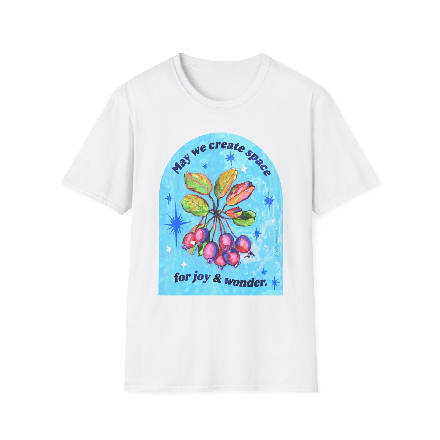 May we create space for joy and wonder: feminist shirt