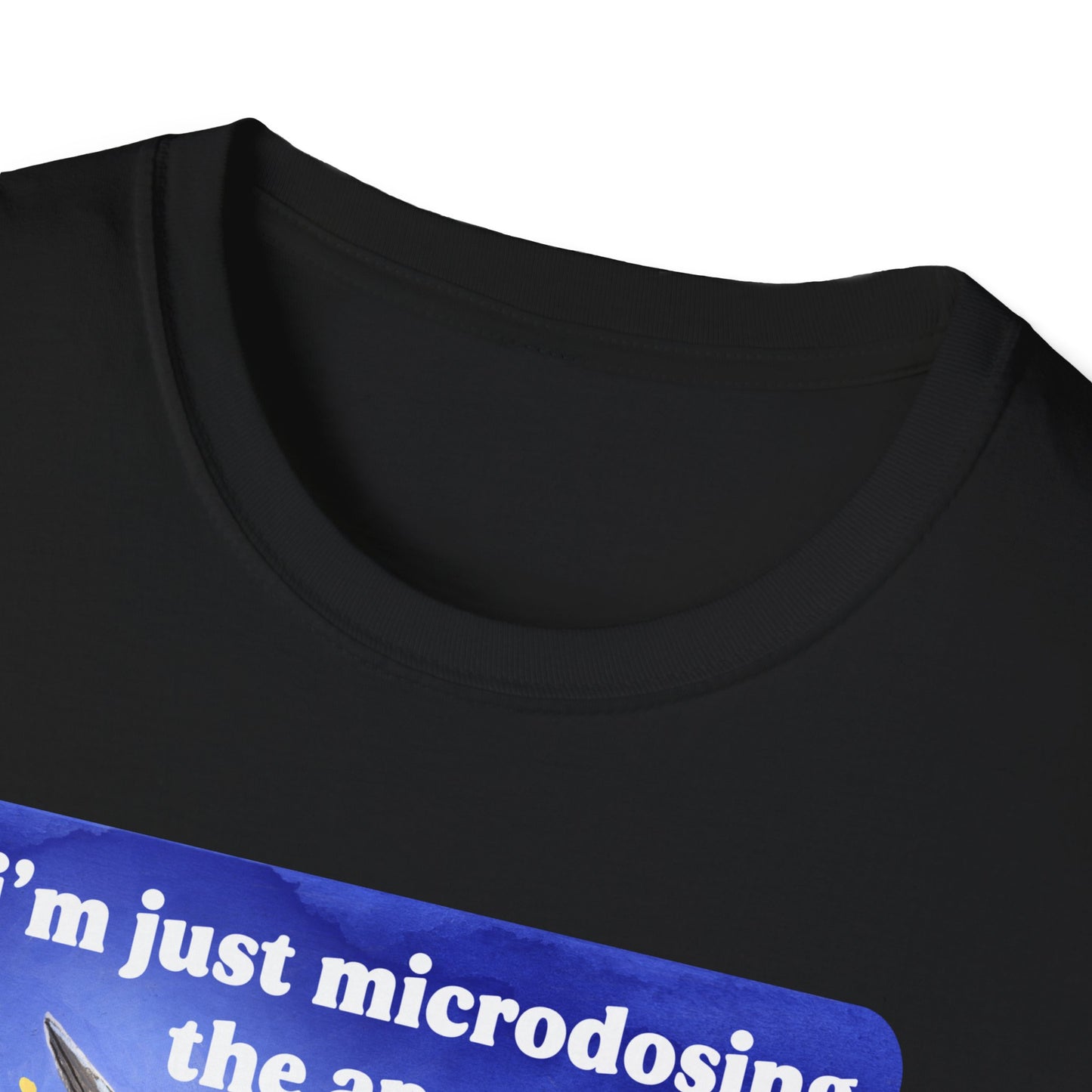i'm just microdosing the apocalypse, whether i like it or not simply by staying informed and educated: feminist shirt