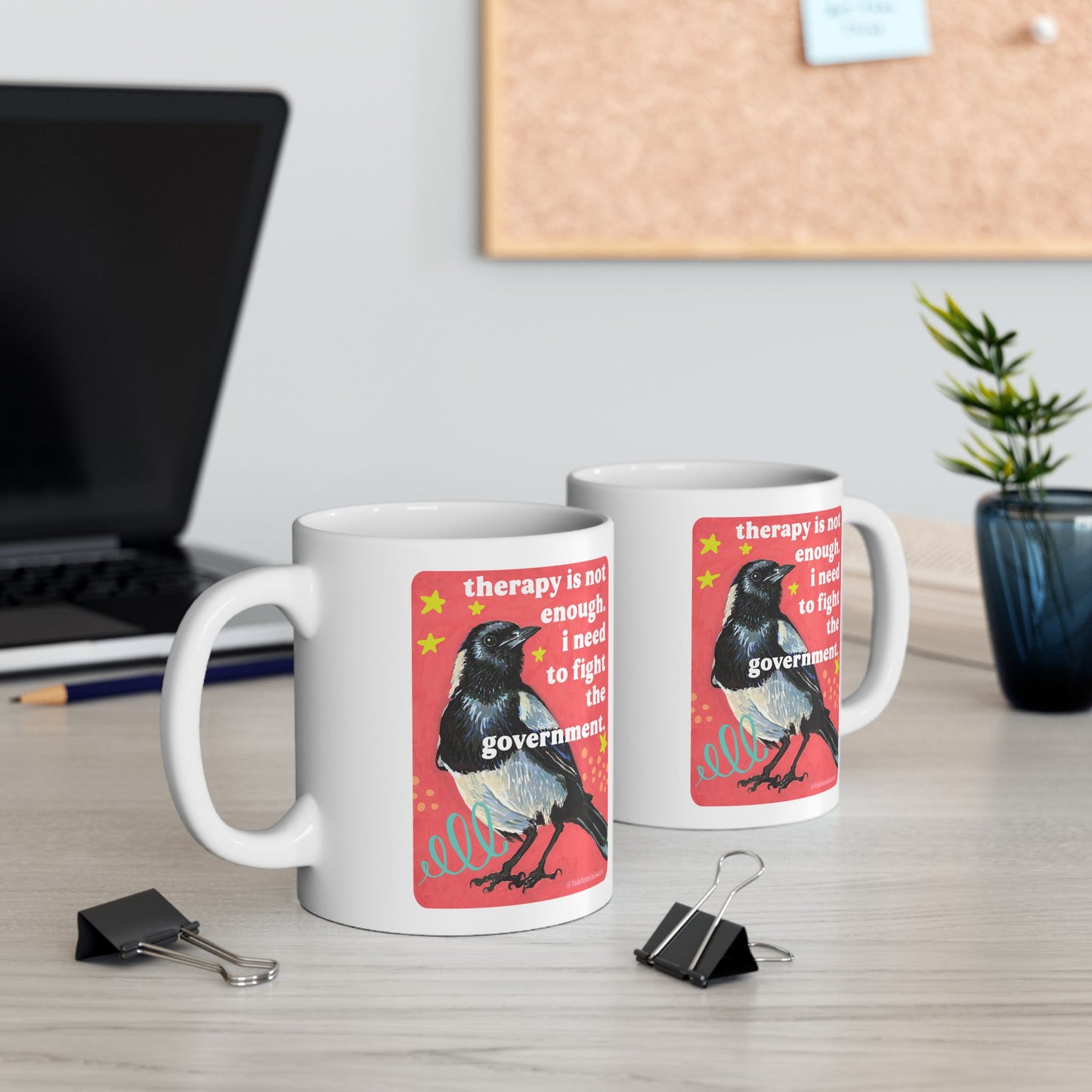 Therapy Is Not Enough I Need To Fight The Government: Feminist Mug