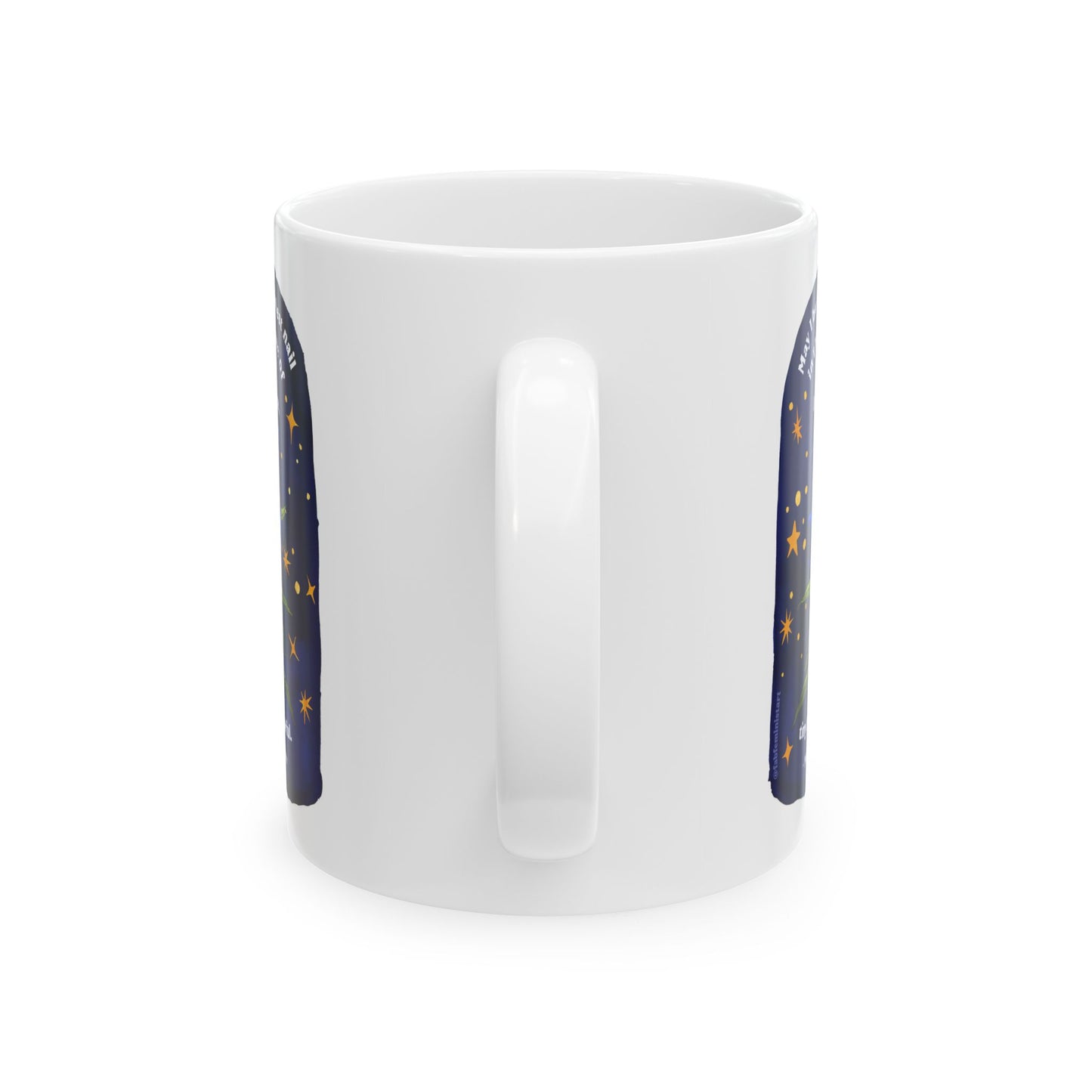 May I be the tiniest nail in the house of the Universe, tiny but useful, Mary Oliver:  Literature Coffee Mug