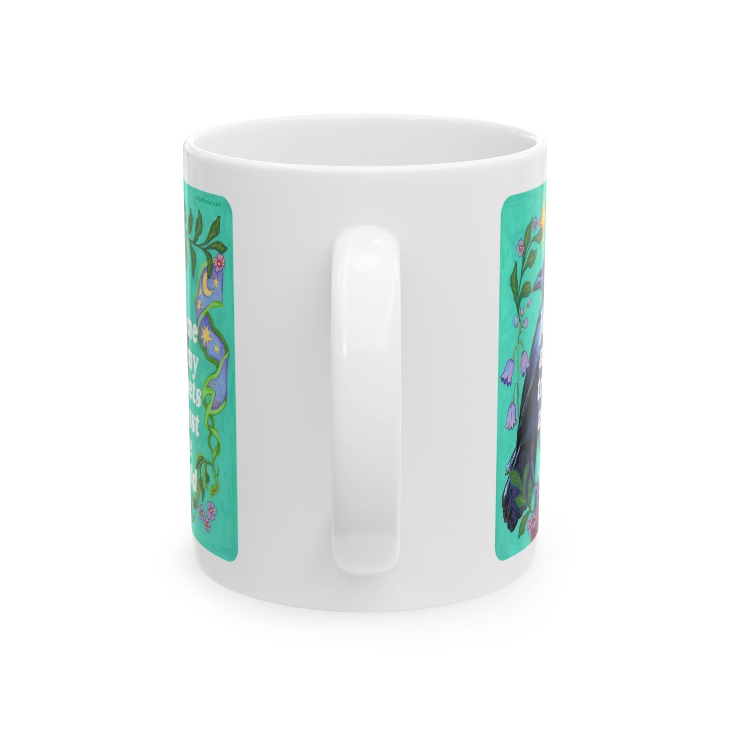 just me and my trinkets against the world: feminist mug