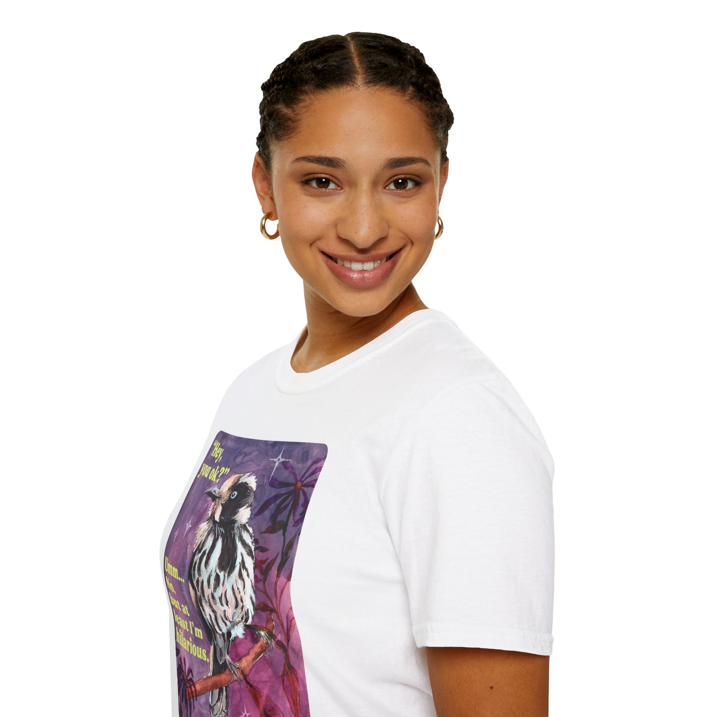 "Hey, you ok?" Umm... No. but at least I'm hilarious: feminist shirt