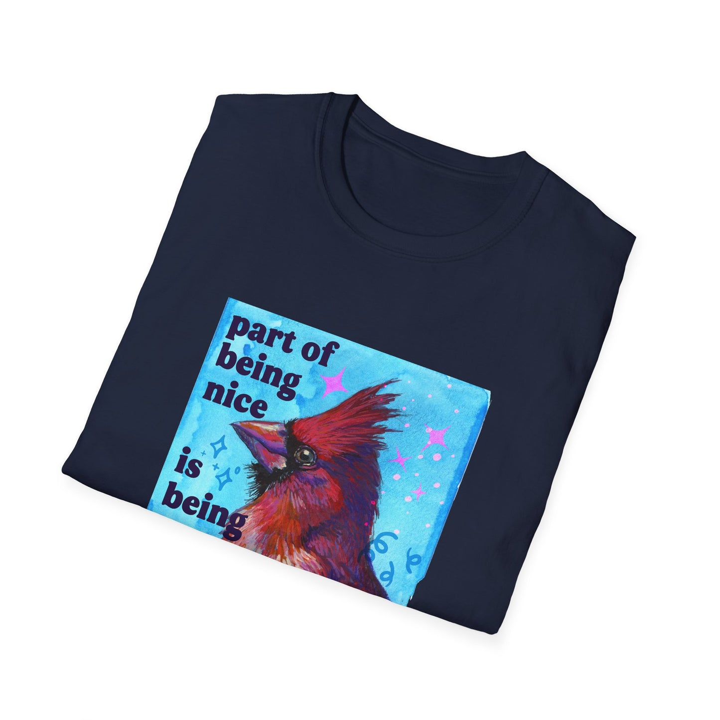 Part of Being Nice is Being Mean to Fascists: feminist shirt