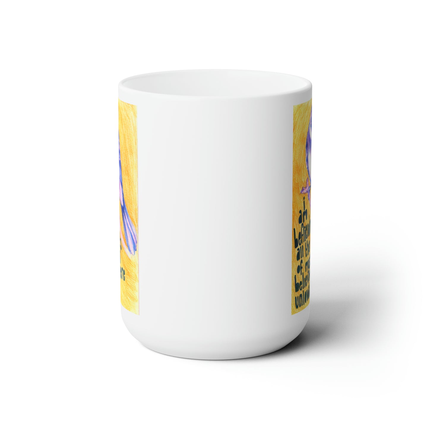 I Am Befriending All The Parts Of Myself I Believed Were Unlovable: Mental Health Mug