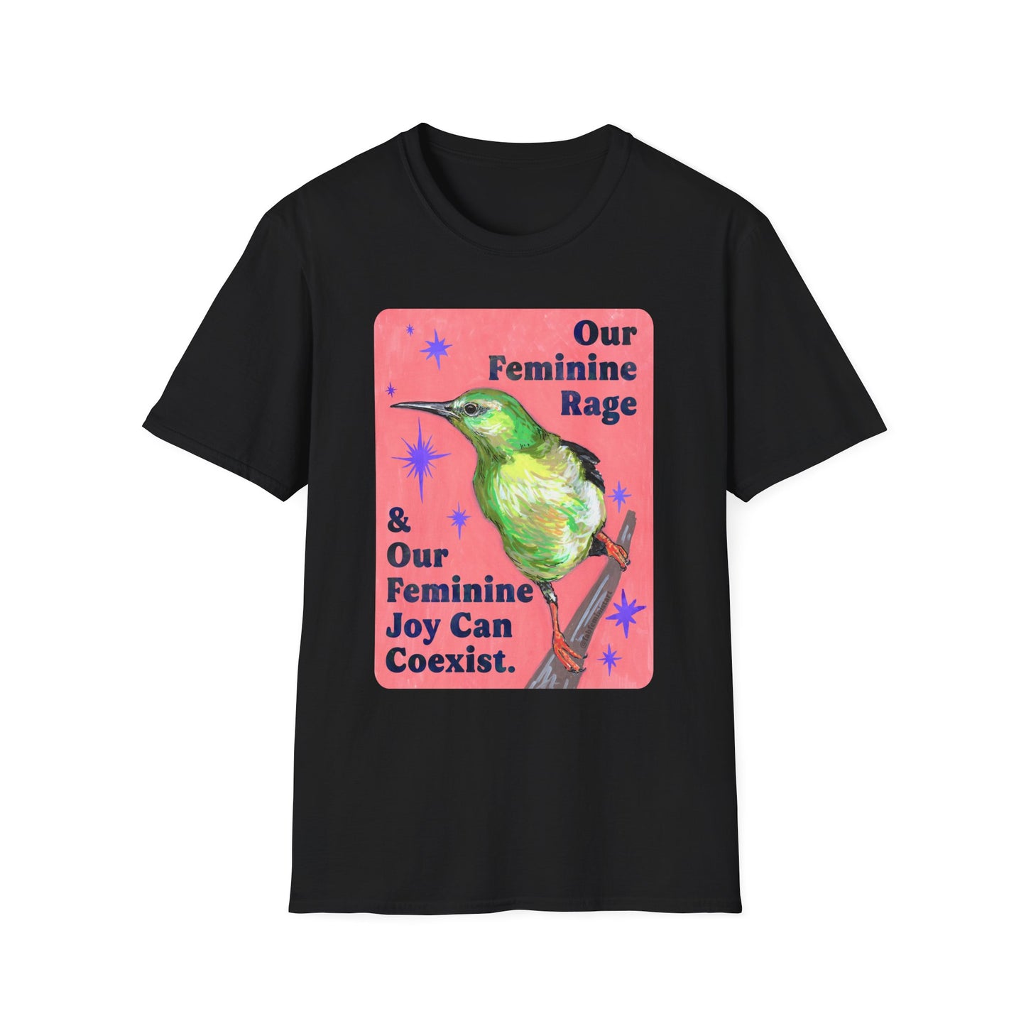 Our Feminine Rage & Our Feminine Joy Can Coexist: feminist shirt