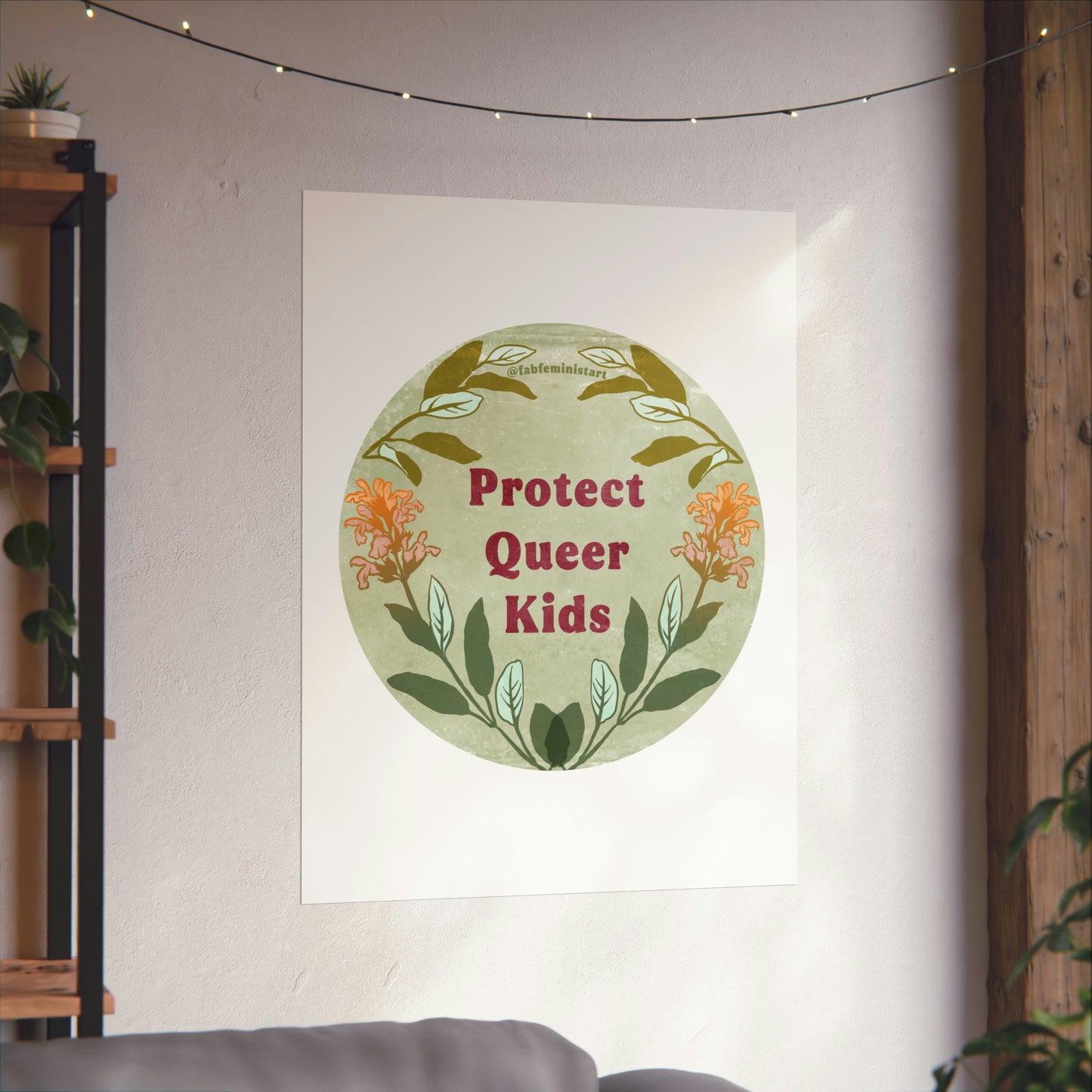 Protect Queer Kids: lgbt pride print