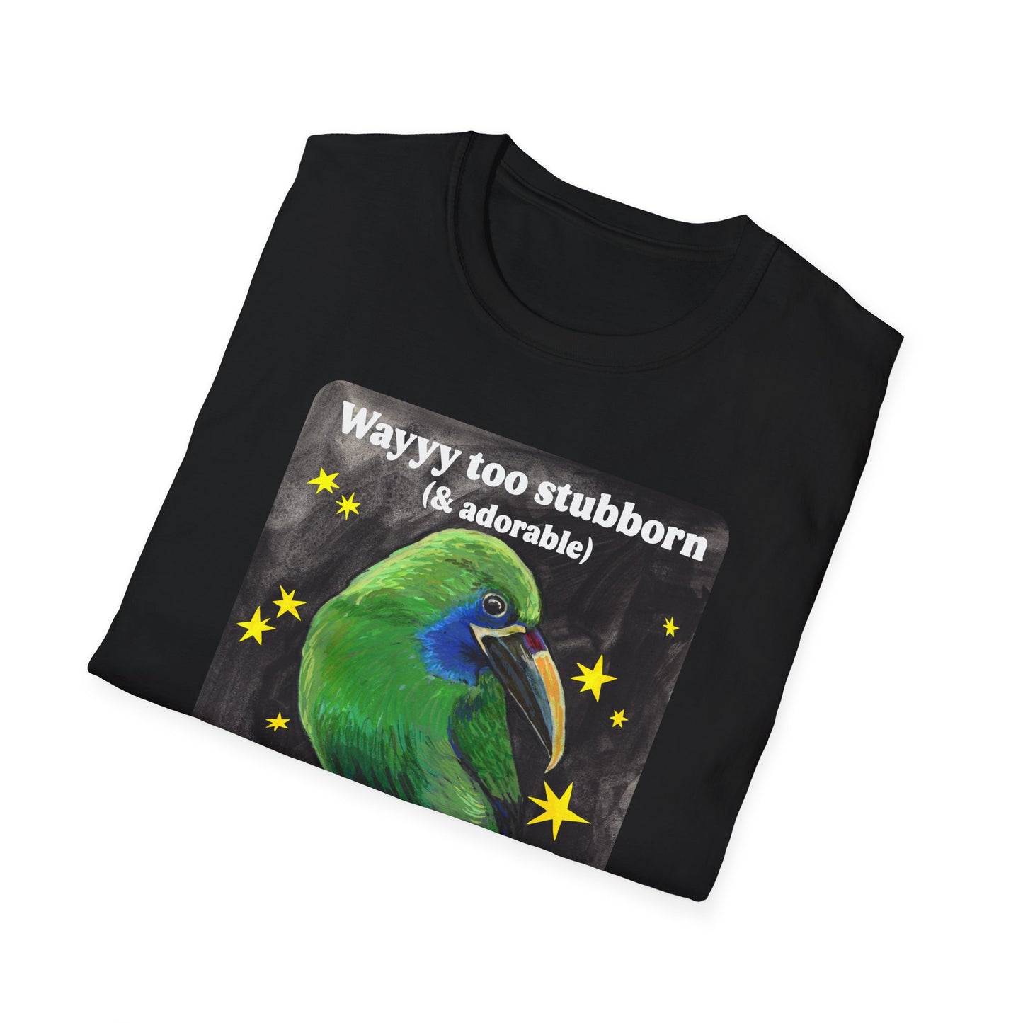 Way too stubborn and adorable to not have hope: feminist shirt