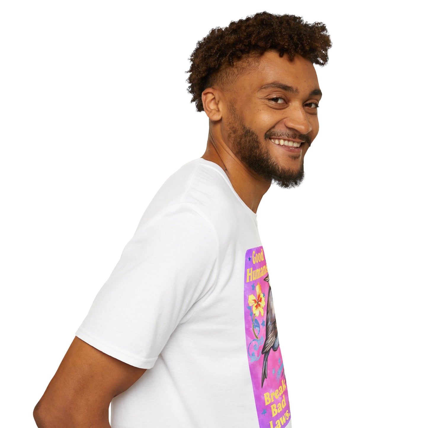 Good Humans Break Bad Laws: feminist shirt