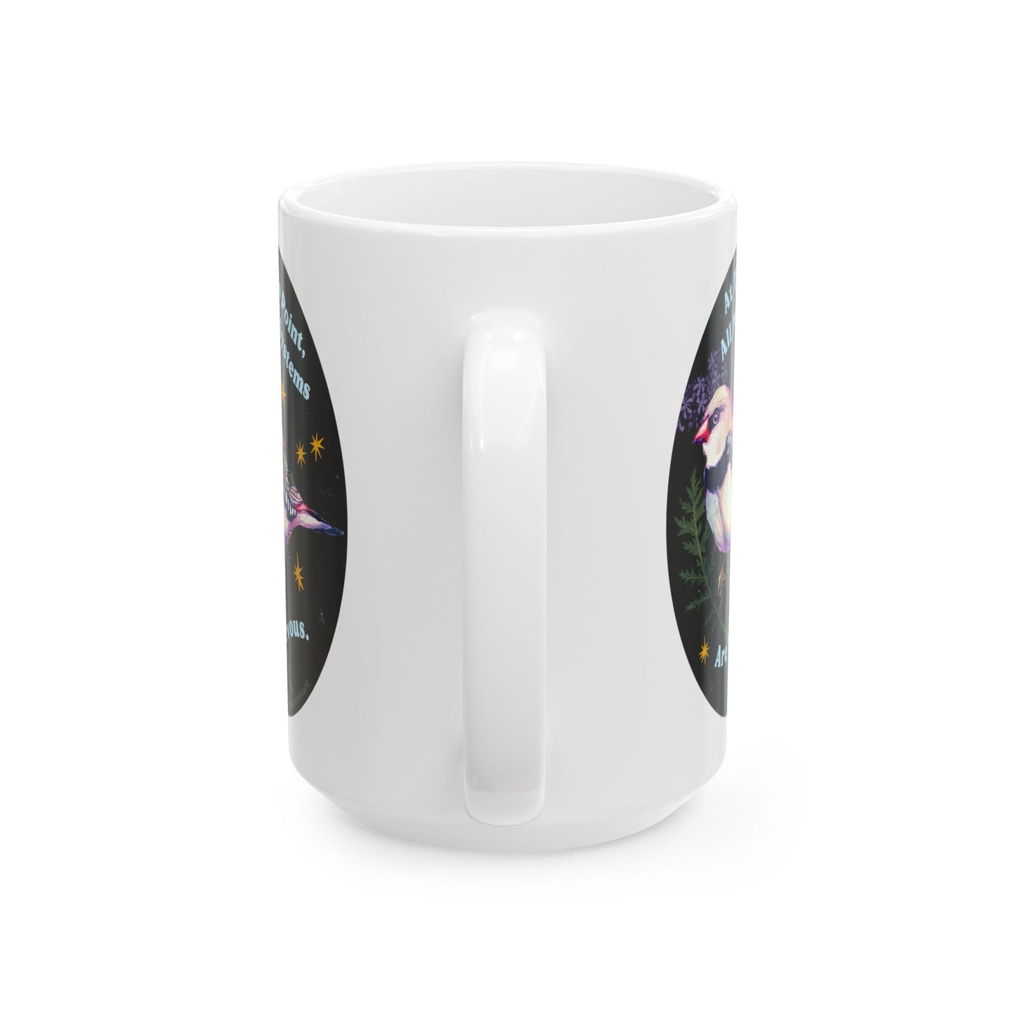 At this point all my systems are nervous: mental health mug