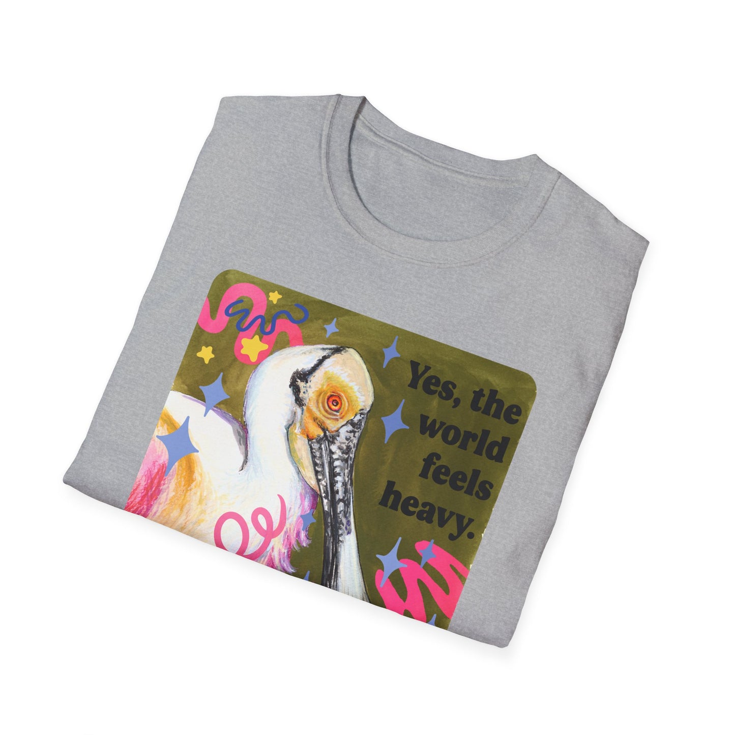 Yes, the world feels heavy. And yet, I remain whimsical & loving, for how else could I be: feminist shirt