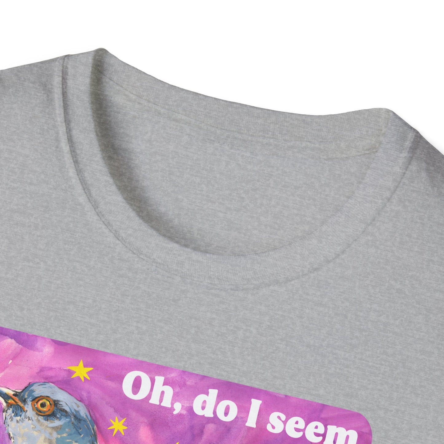 Oh, do I seem wildly stressed? Could be because I have been paying attention: feminist shirt