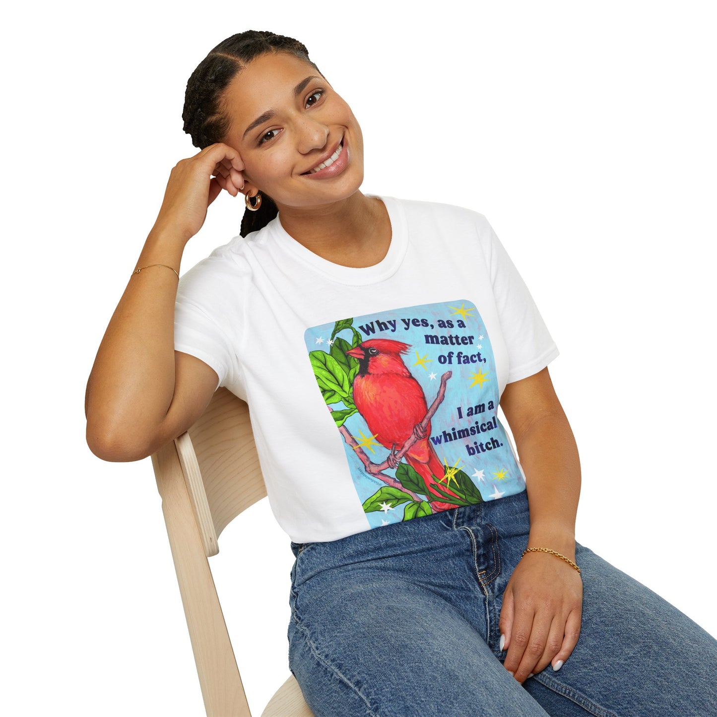 Why yes, as a matter of fact, I am a whimsical bitch: feminist shirt