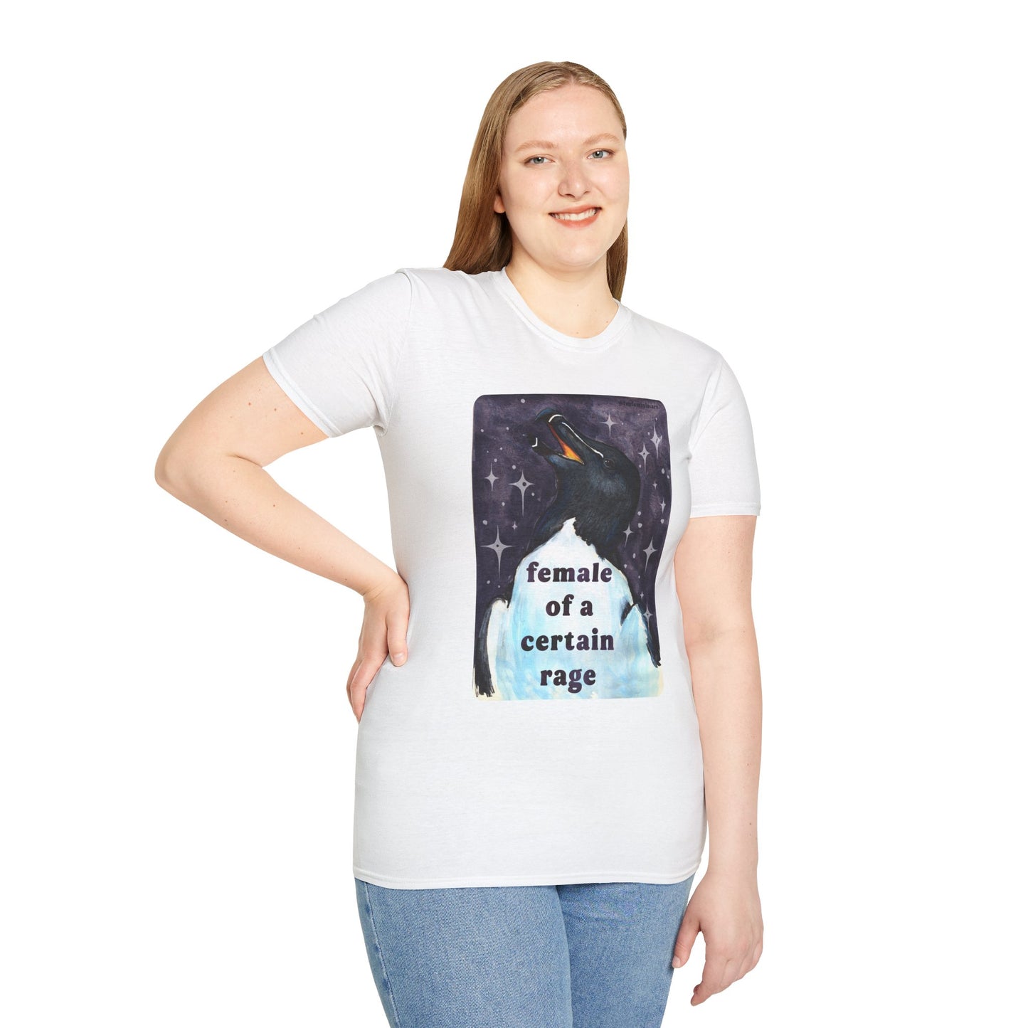 Female of a certain rage: feminist shirt