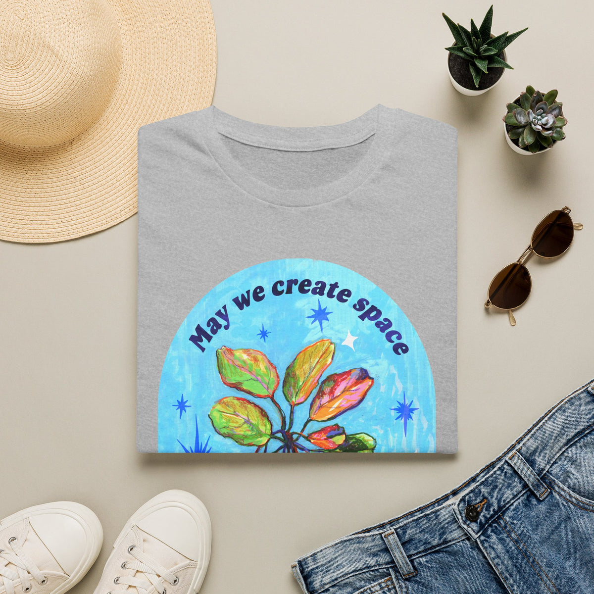 May we create space for joy and wonder: feminist shirt