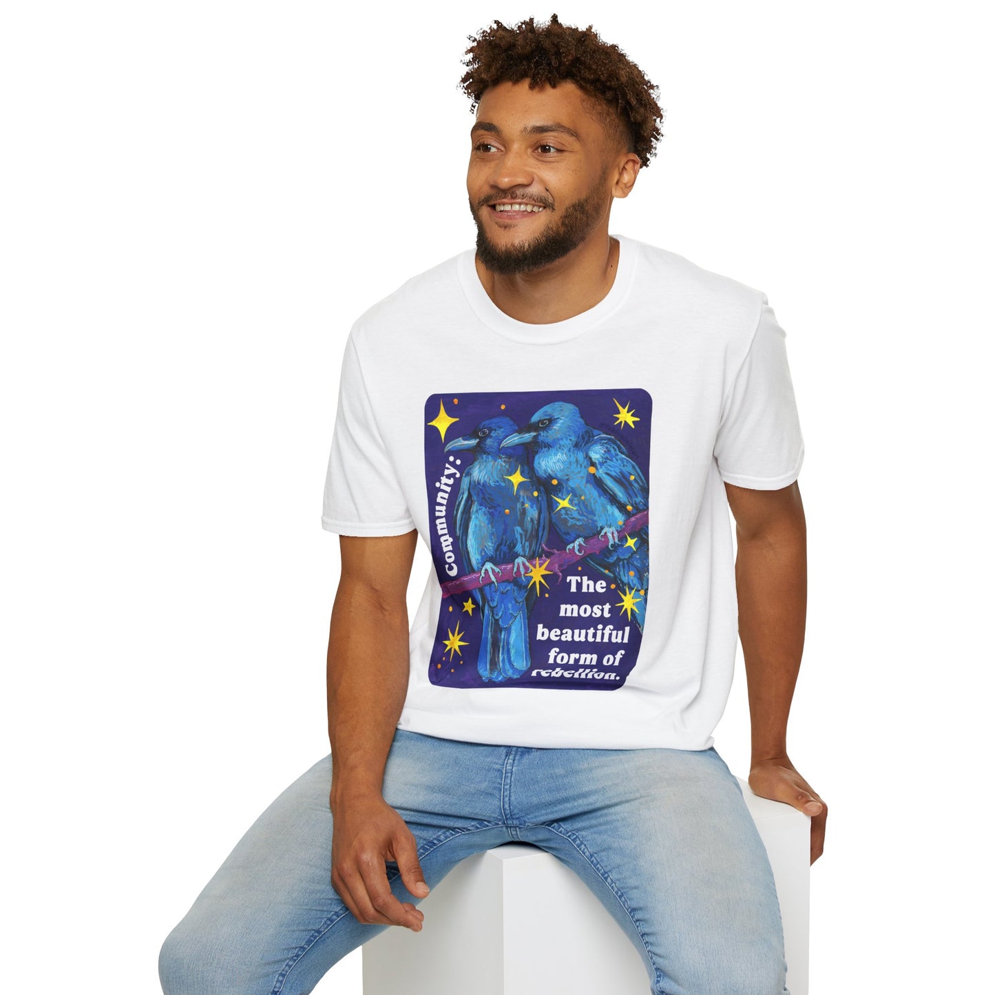Community is the most beautiful form of rebellion: feminist shirt