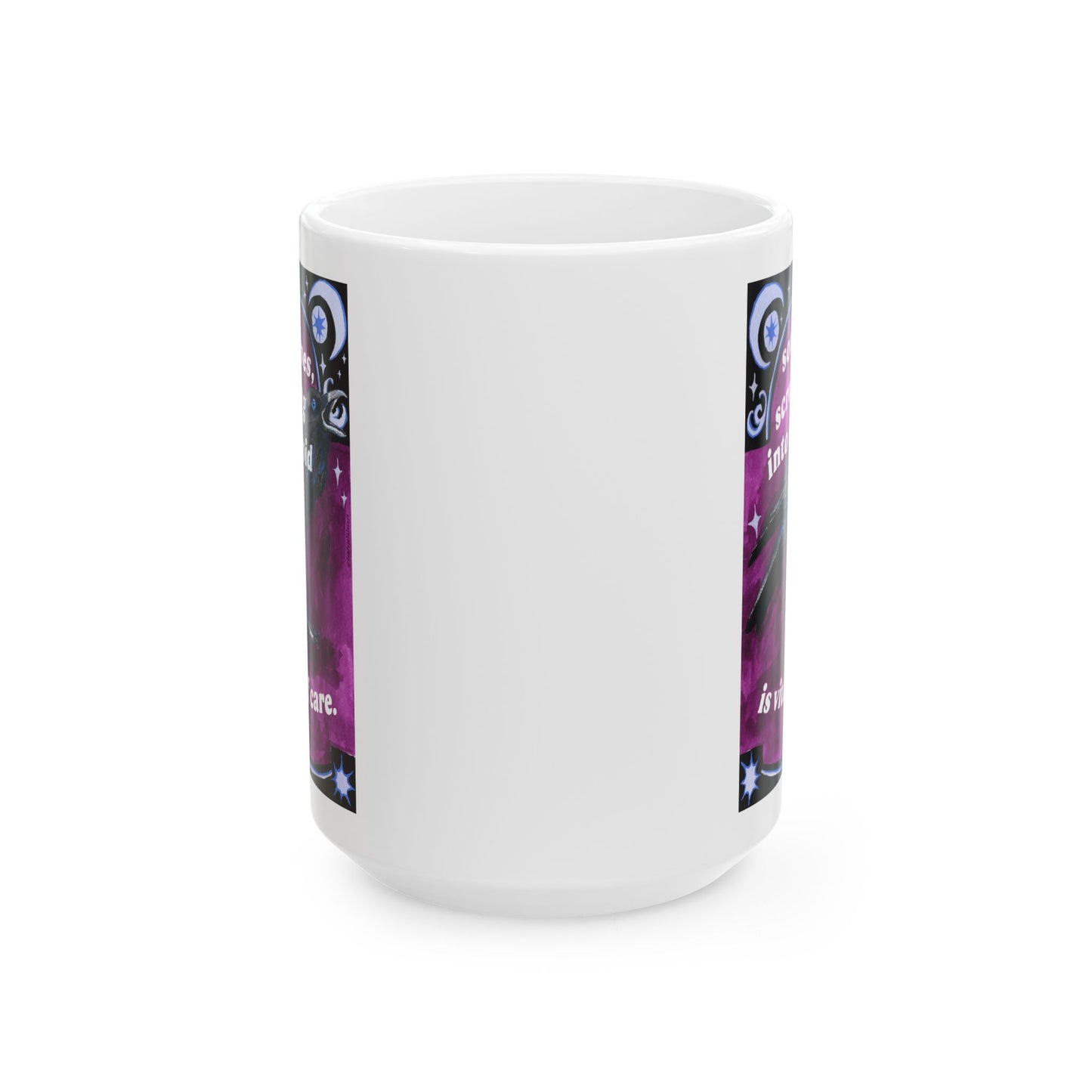 Sometimes Screaming Into The Void Is Vital Self Care: Feminist Mug