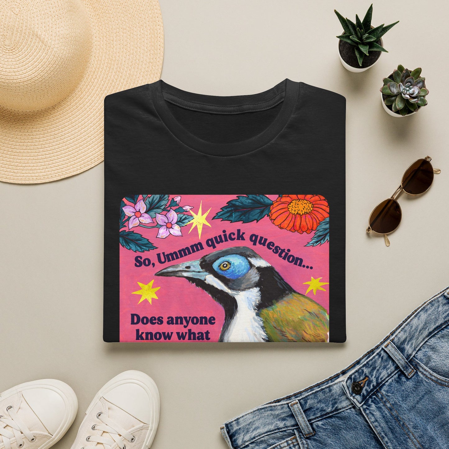 So, Ummm quick question... Does anyone know what do to?? Like, uh, in general: feminist shirt