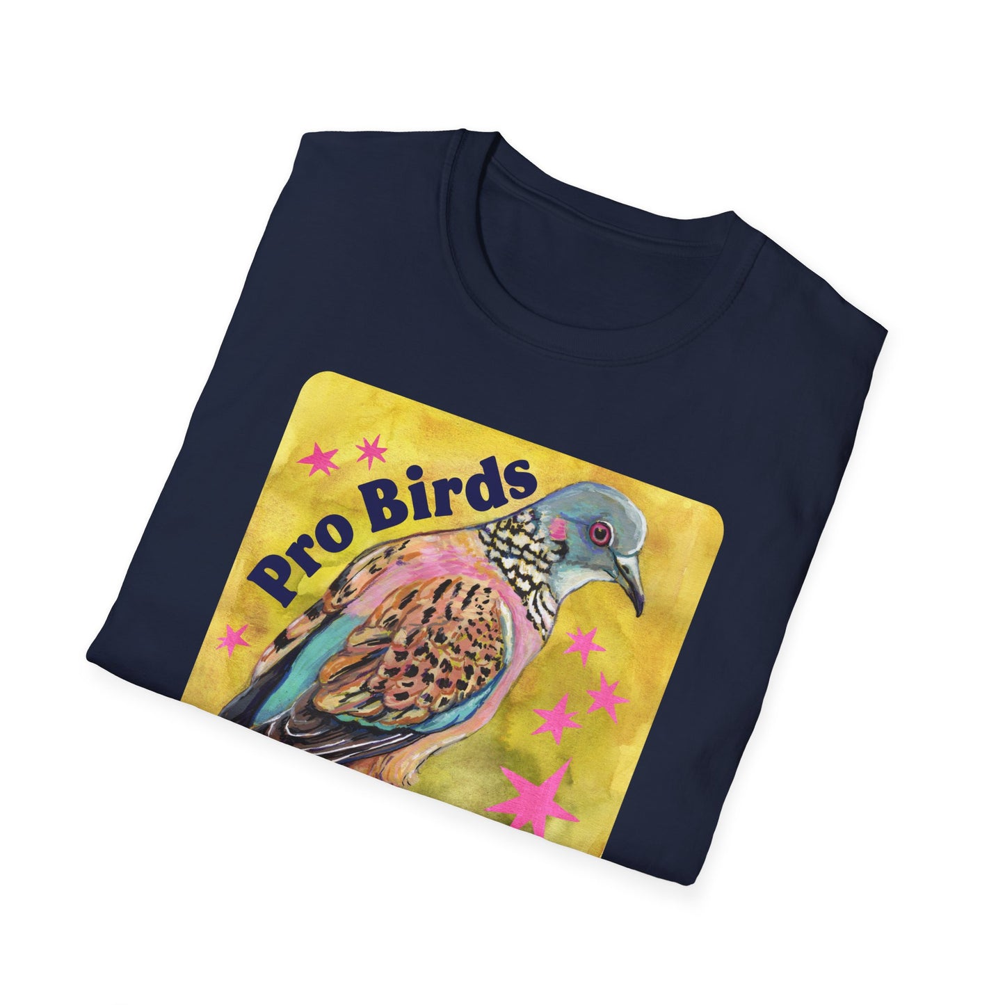 Pro Birds Anti-Fascists : Feminist Shirt