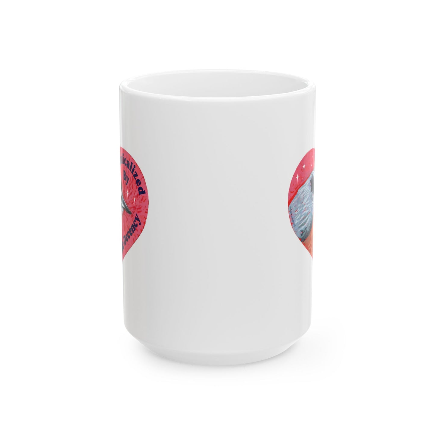 Radicalized By Basic Decency: feminist mug