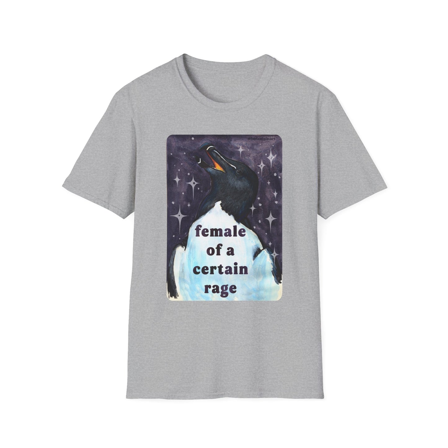 Female of a certain rage: feminist shirt