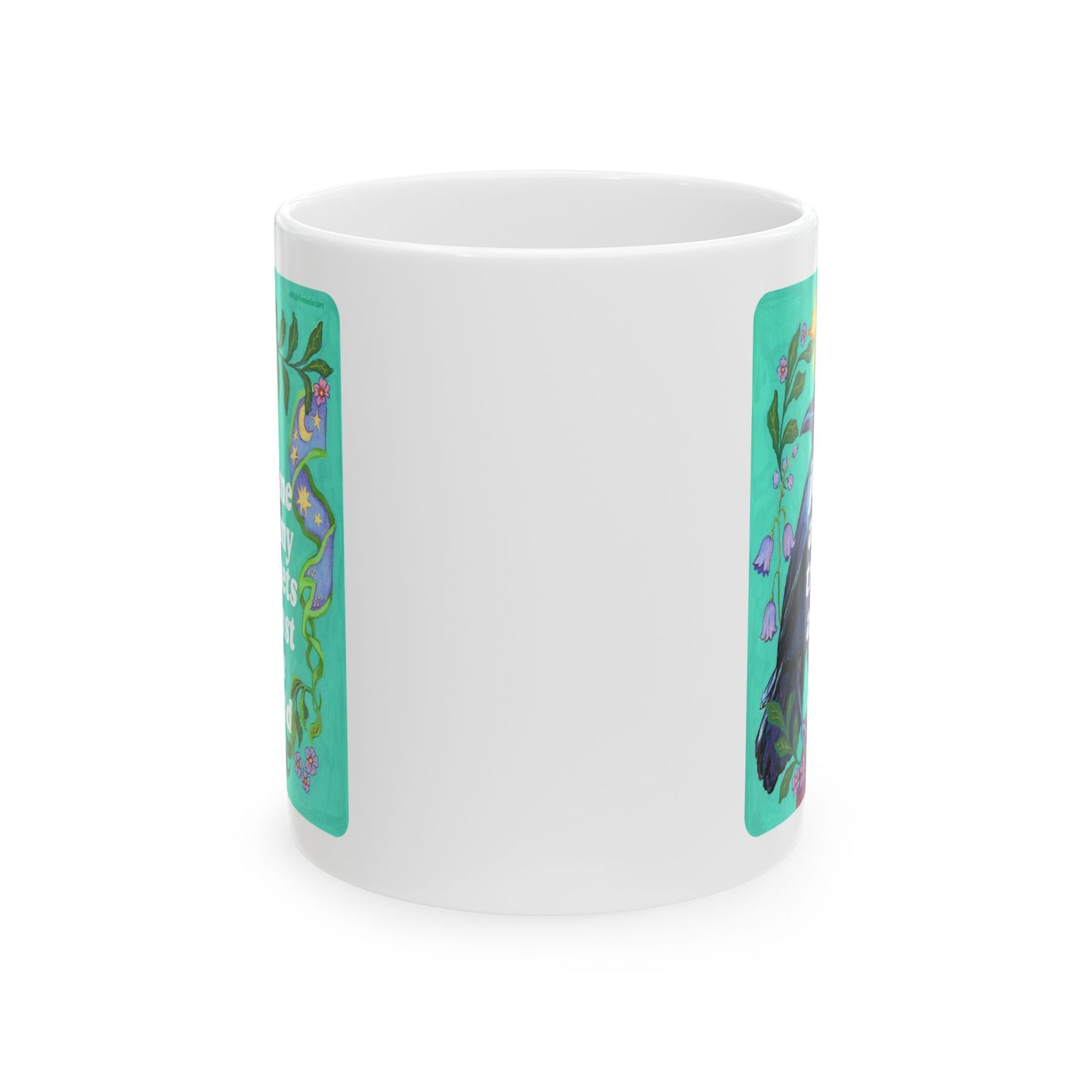just me and my trinkets against the world: feminist mug