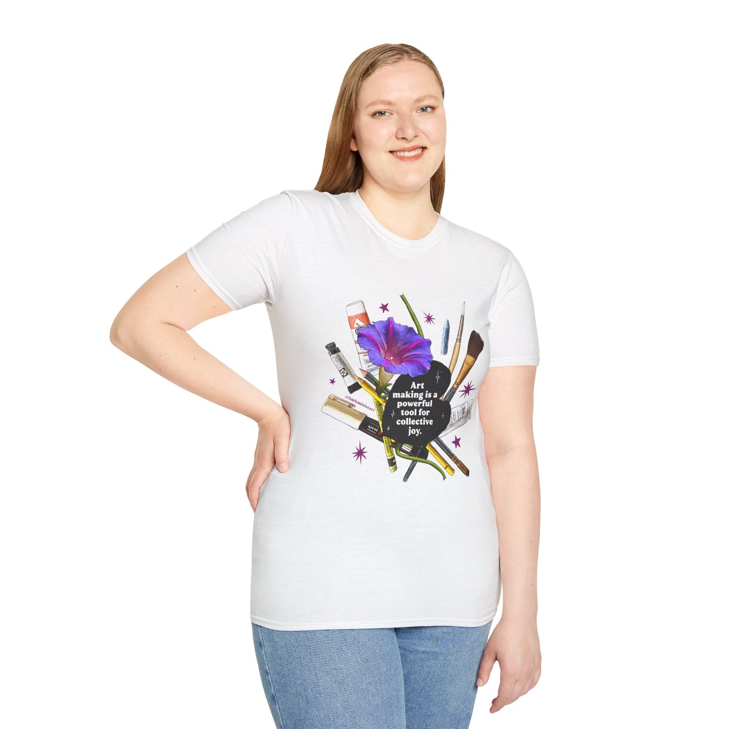 Art Making is a Powerful Tool for Collective Joy: Feminist Shirt