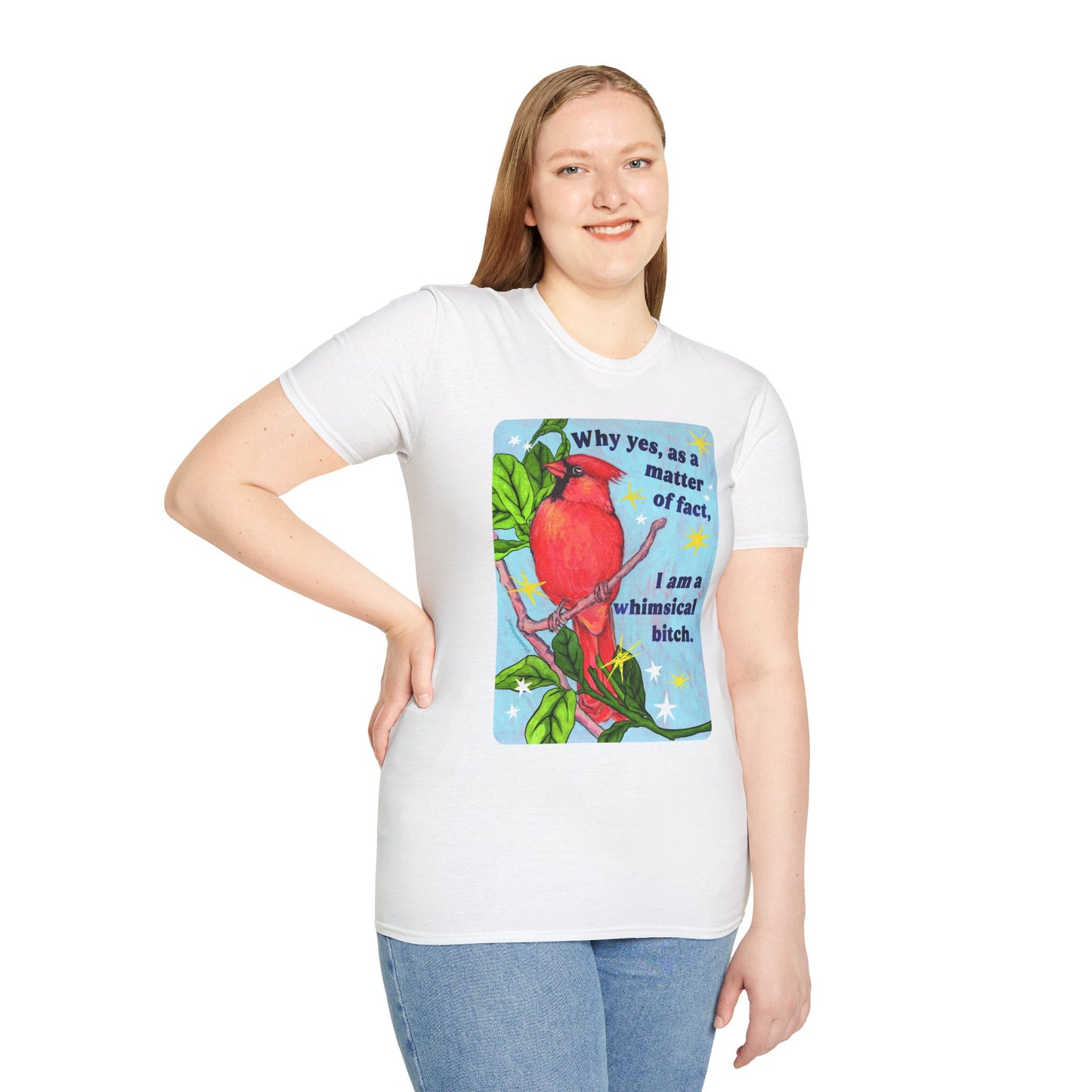 Why yes, as a matter of fact, I am a whimsical bitch: feminist shirt