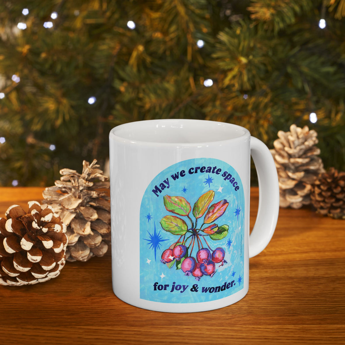 May we create space for joy and wonder: feminist mug