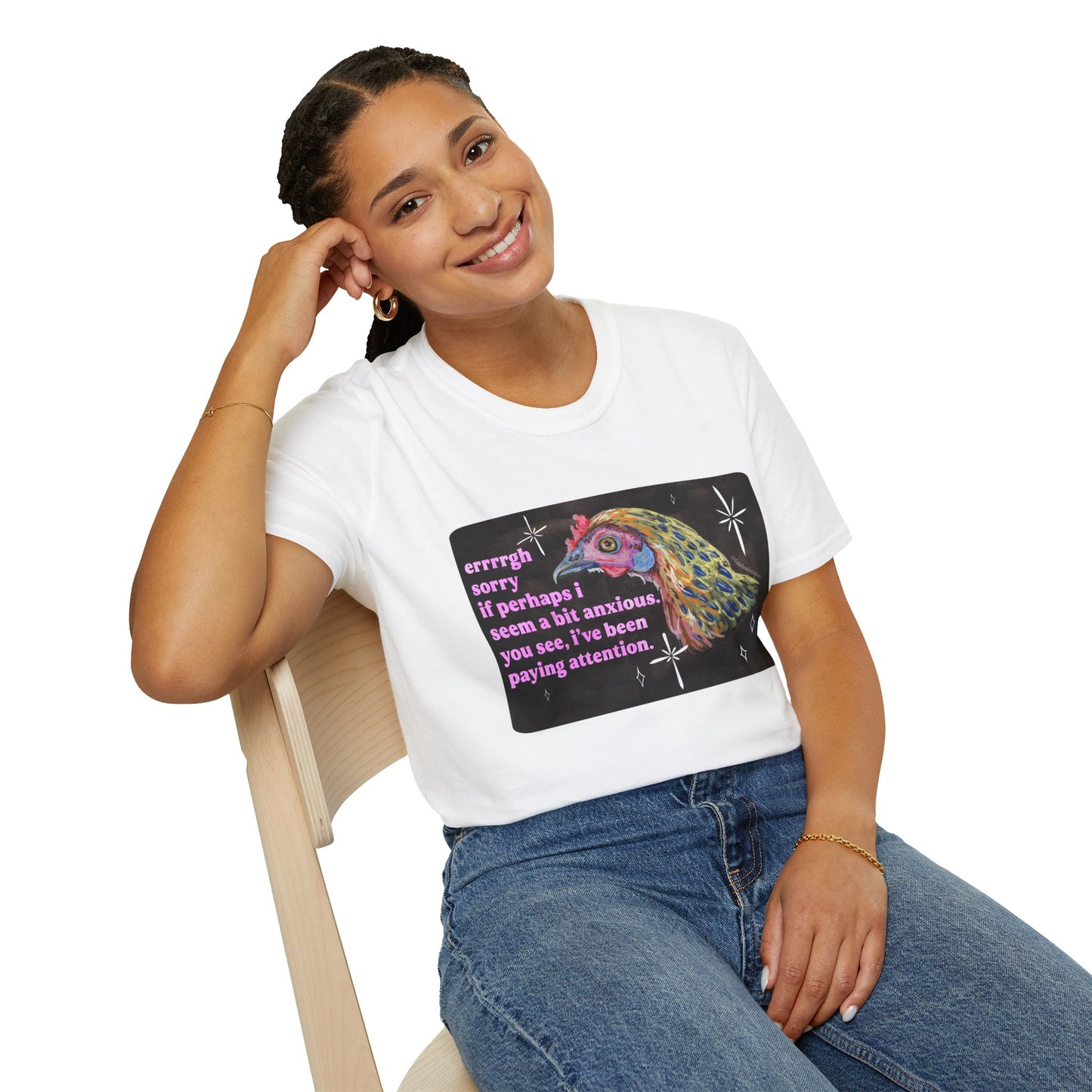 errrgh sorry if perhaps i seem a bit anxious. you see, i've been paying attention: feminist shirt