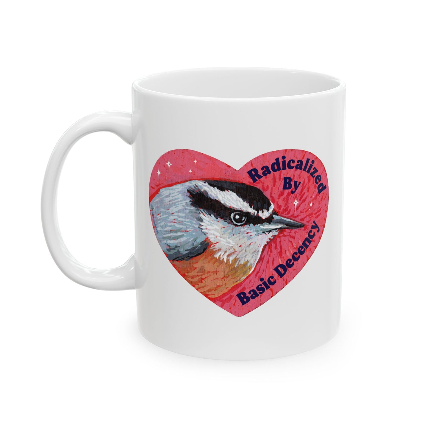 Radicalized By Basic Decency: feminist mug