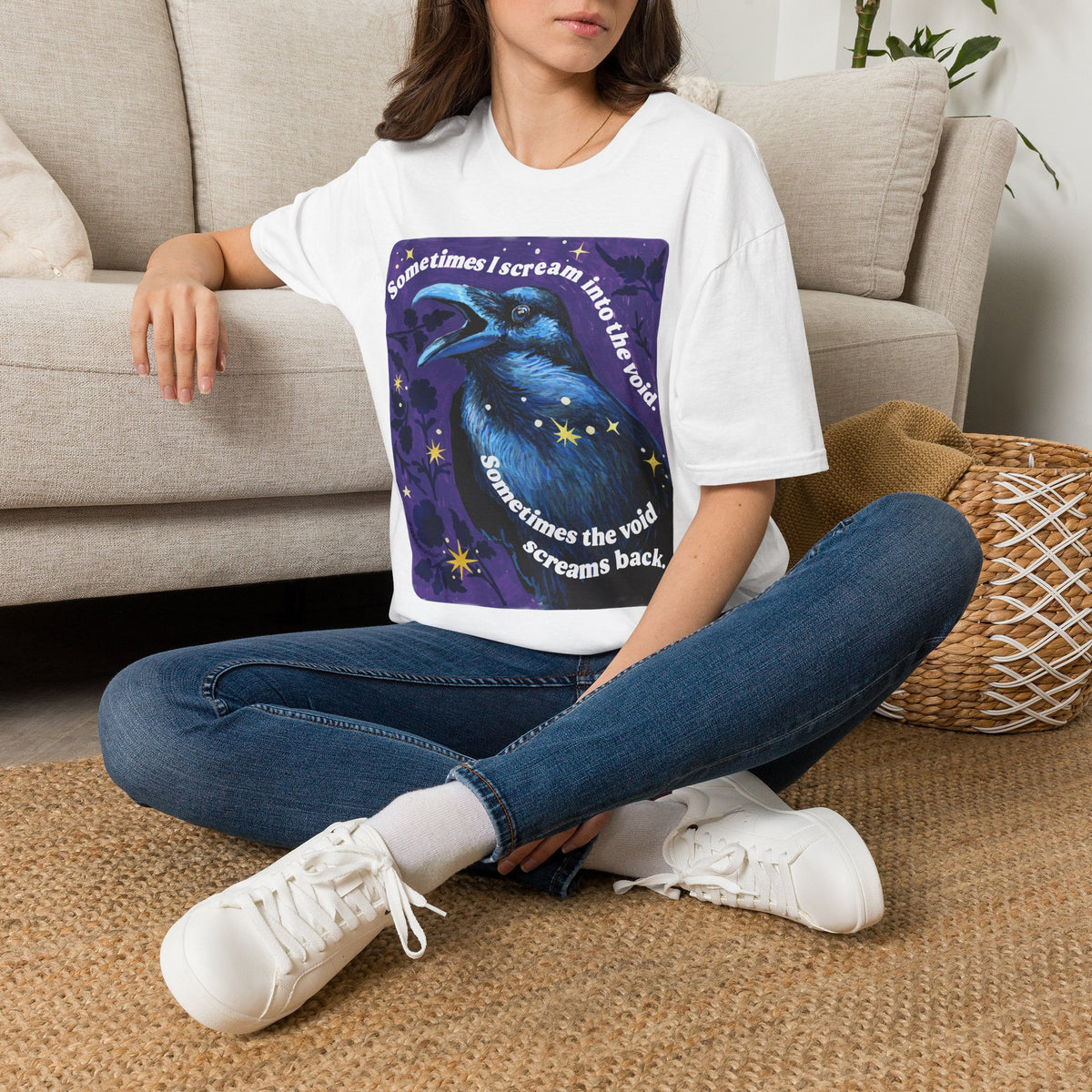 Sometimes I Scream Into the Void Sometimes The Void Screams Back: feminist shirt