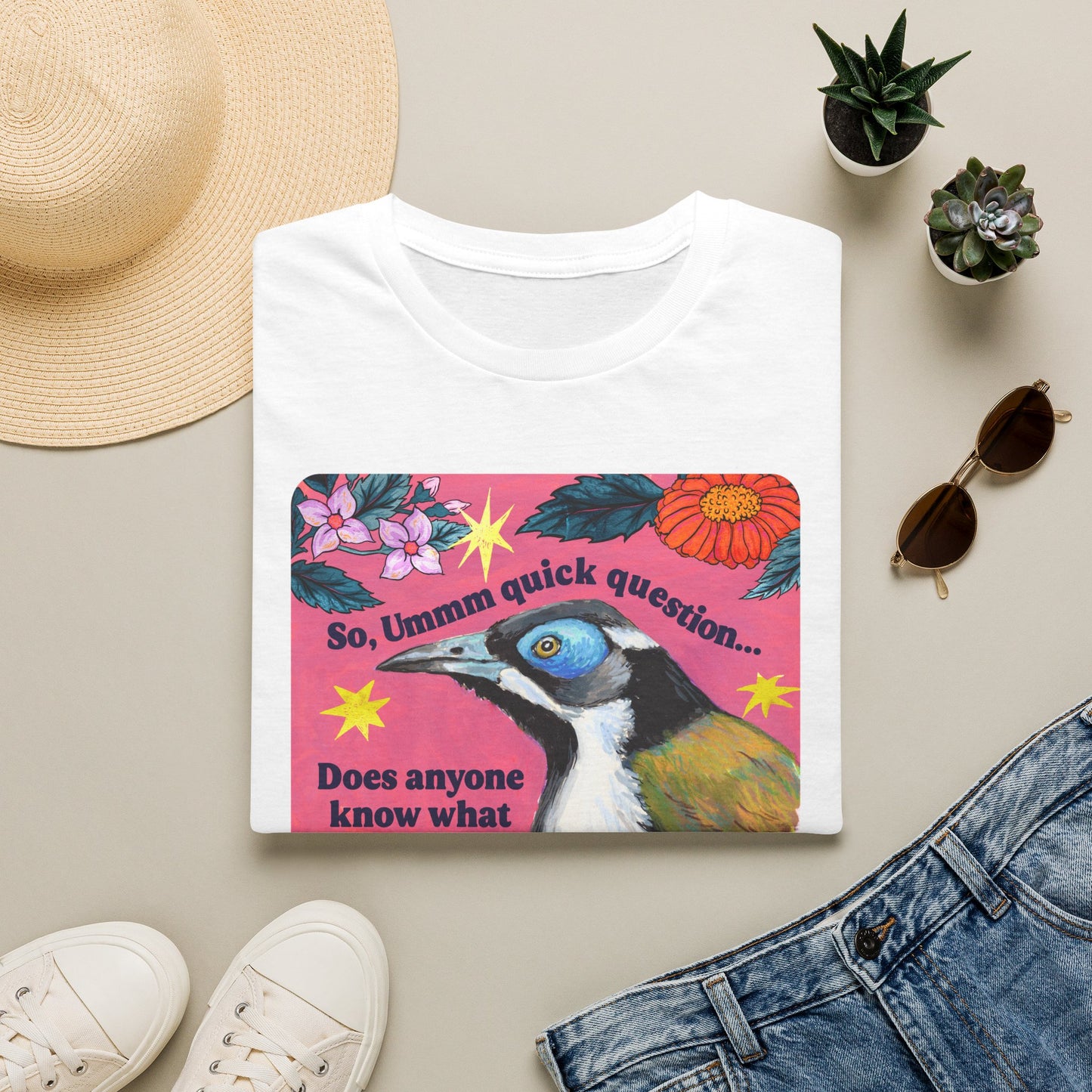 So, Ummm quick question... Does anyone know what do to?? Like, uh, in general: feminist shirt