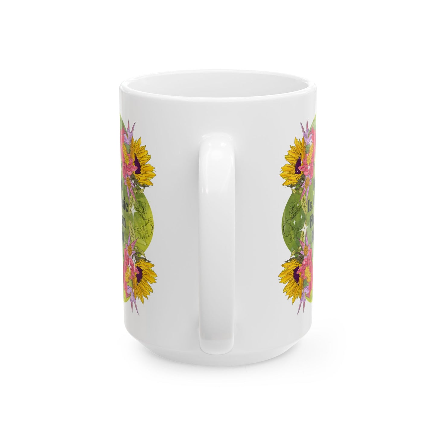 Food Is A Basic Human Right: Feminist Mug