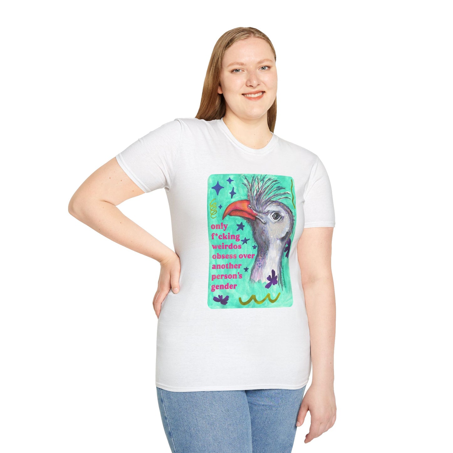 Only F*cking Weirdos Obsess Over Another Person's Gender: feminist shirt