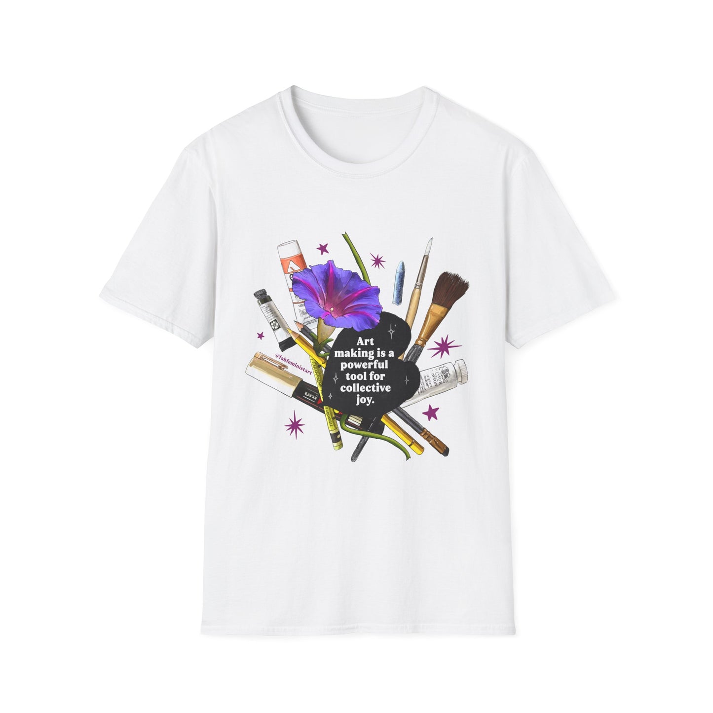 Art Making is a Powerful Tool for Collective Joy: Feminist Shirt