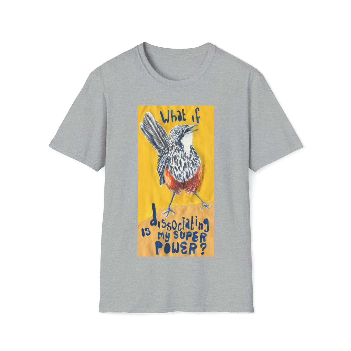 What If Dissociating Is My Super Power: Anxiety Shirt