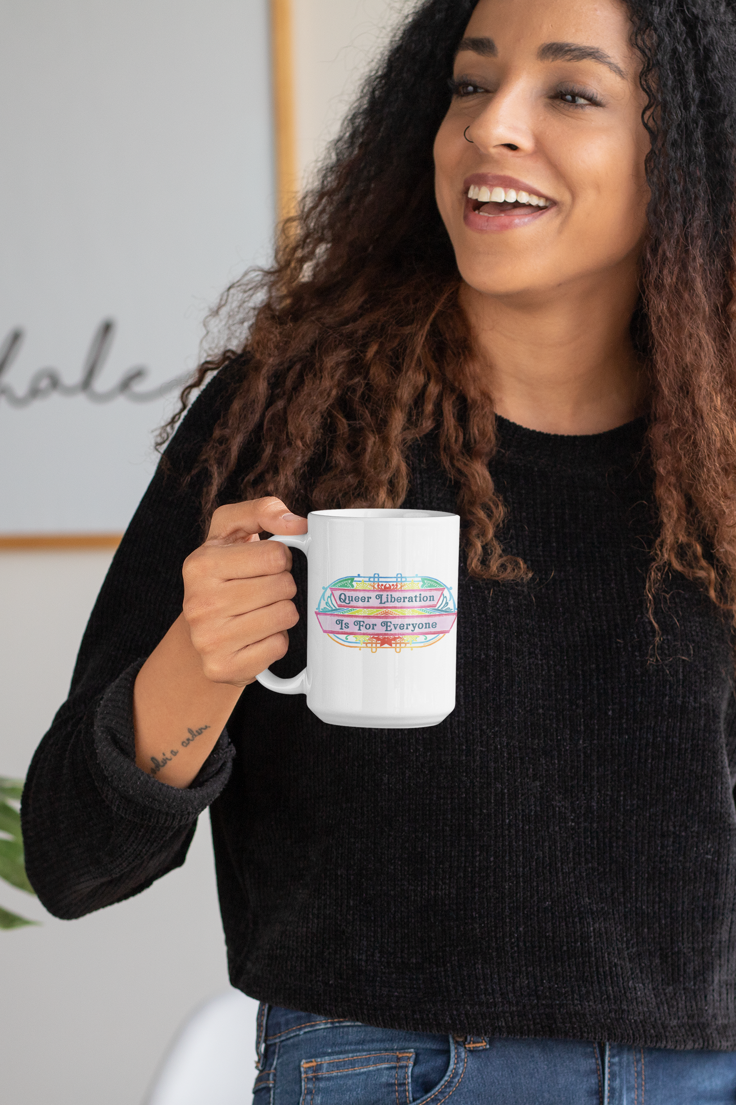 Queer Liberation Is For Everyone: Queer Pride Mug