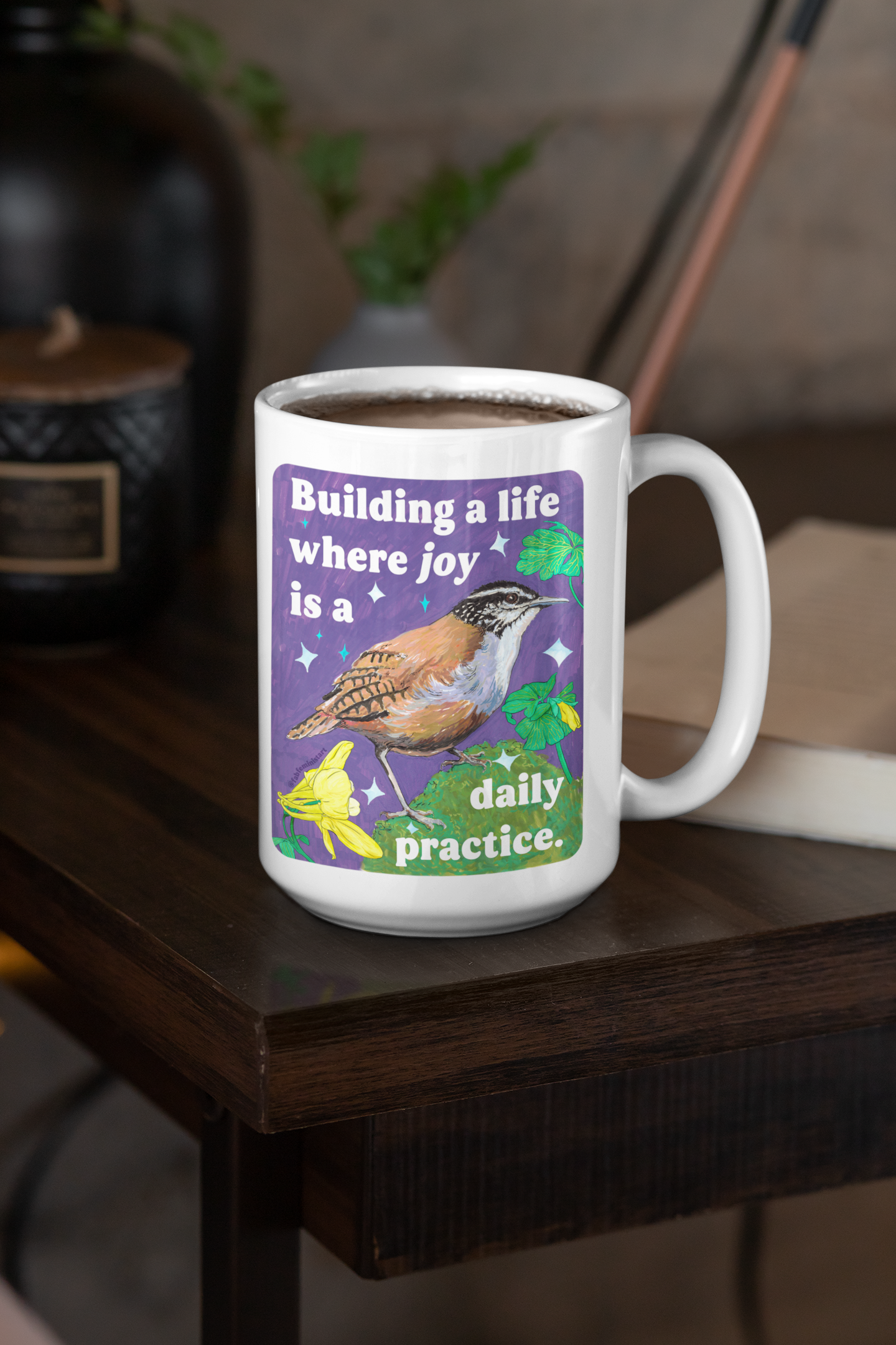 Building a life where joy is a daily practice: feminist mug