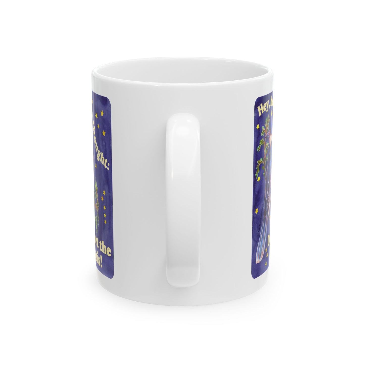 Hey here's a thought deport the nazis: feminist mug