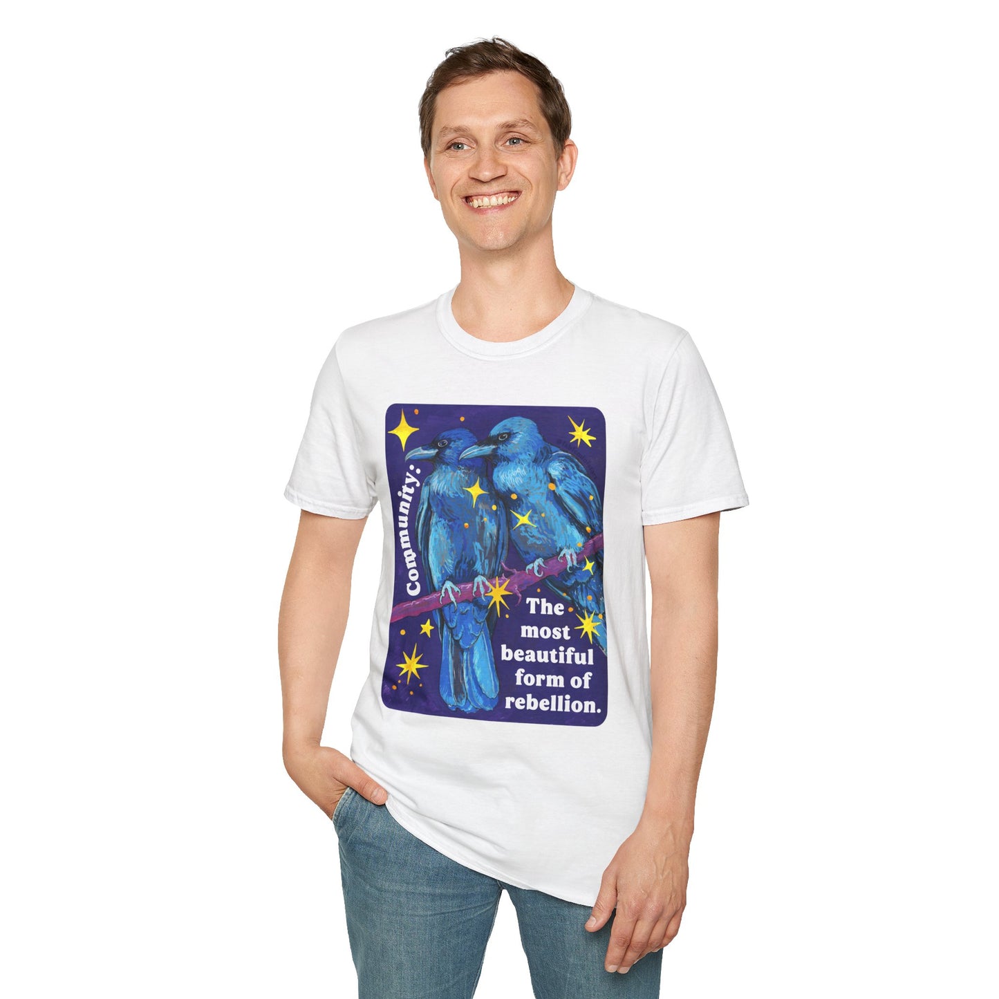 Community is the most beautiful form of rebellion: feminist shirt