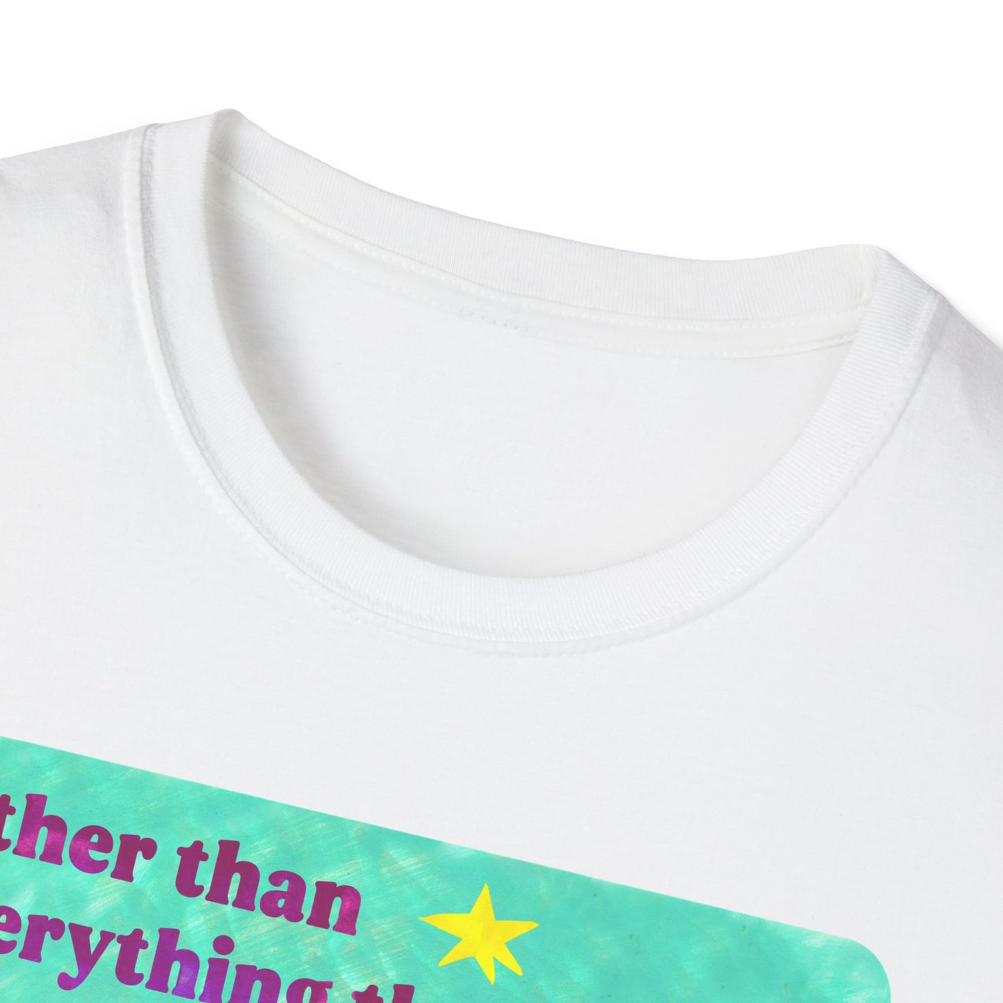 Other than everything that's happening... I'm fine. Totally fine: feminist shirt