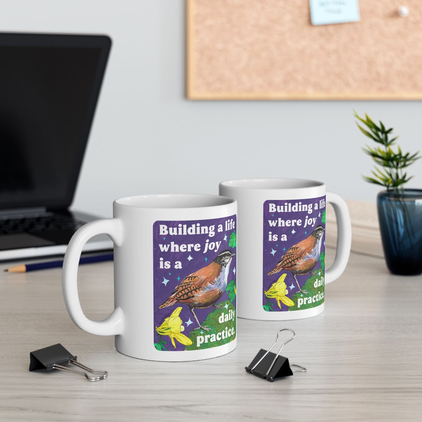 Building a life where joy is a daily practice: feminist mug