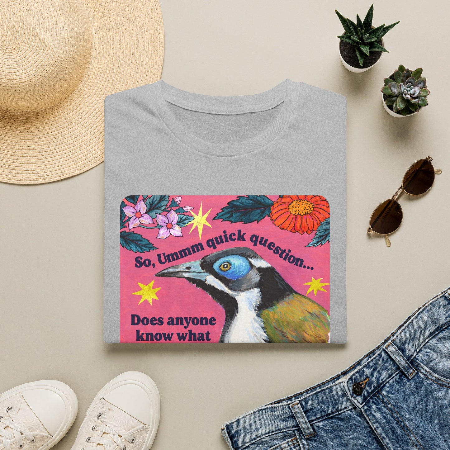 So, Ummm quick question... Does anyone know what do to?? Like, uh, in general: feminist shirt