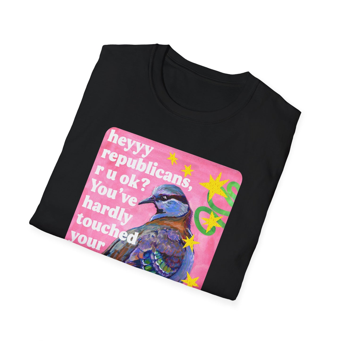 heyyy republicans, r u ok? You've hardly touched your critical thinking skills: feminist shirt