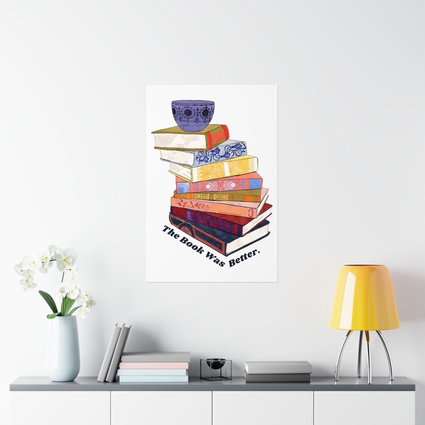 The Book Was Better: Reading Poster