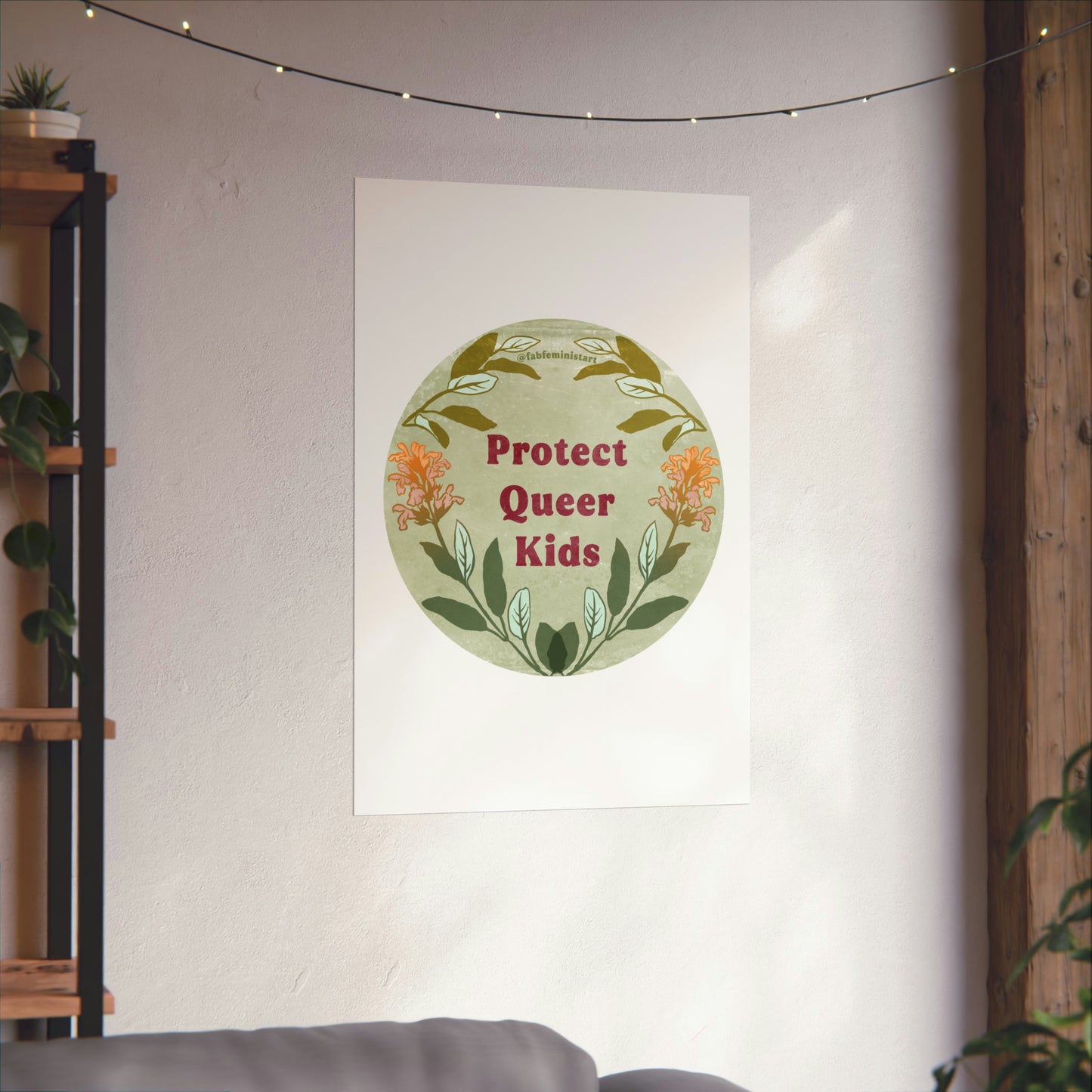 Protect Queer Kids: lgbt pride print