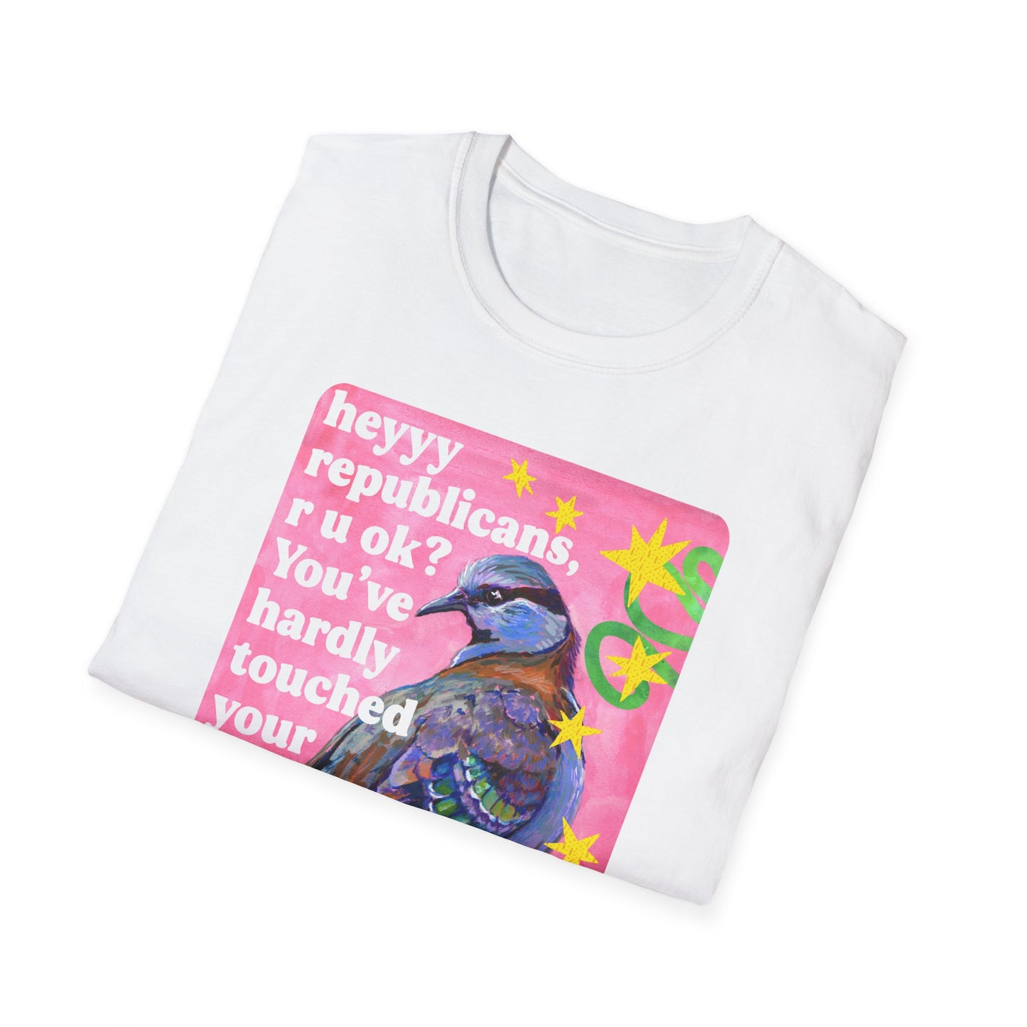 heyyy republicans, r u ok? You've hardly touched your critical thinking skills: feminist shirt